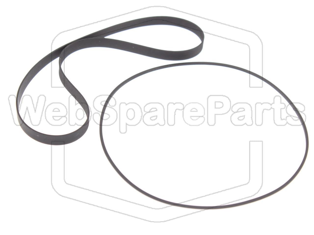 Kit cinghie ricambio per restaurazione piastra cassette vintage Sony HST-300