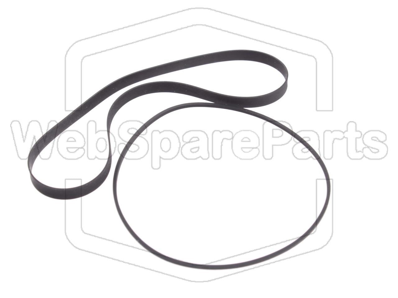 Kit cinghie ricambio per restaurazione piastra cassette vintage Harman Kardon TD-212