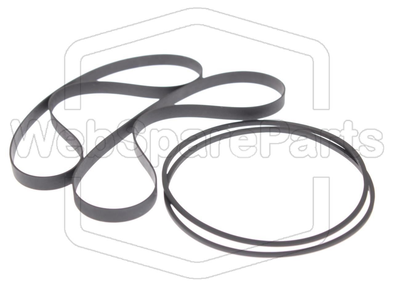 Kit cinghie ricambio per doppia piastra cassette Philips FC410