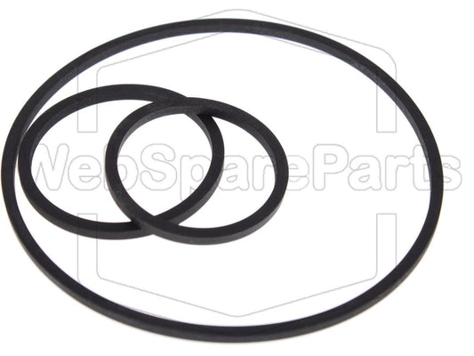 Kit cinghie ricambio per videoregistratore a cassetta Philips VR-3261