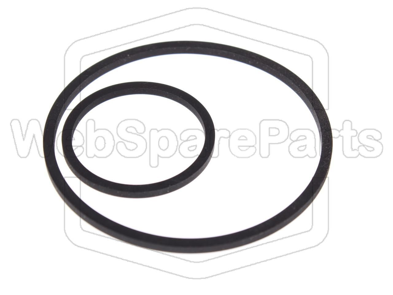 Kit cinghie ricambio per videoregistratore a cassetta Fisher FVS-P490 S