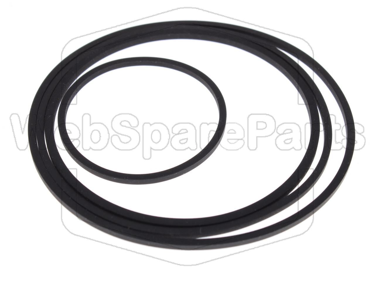 Kit cinghie ricambio per videoregistratore a cassetta Fisher FVH-P520