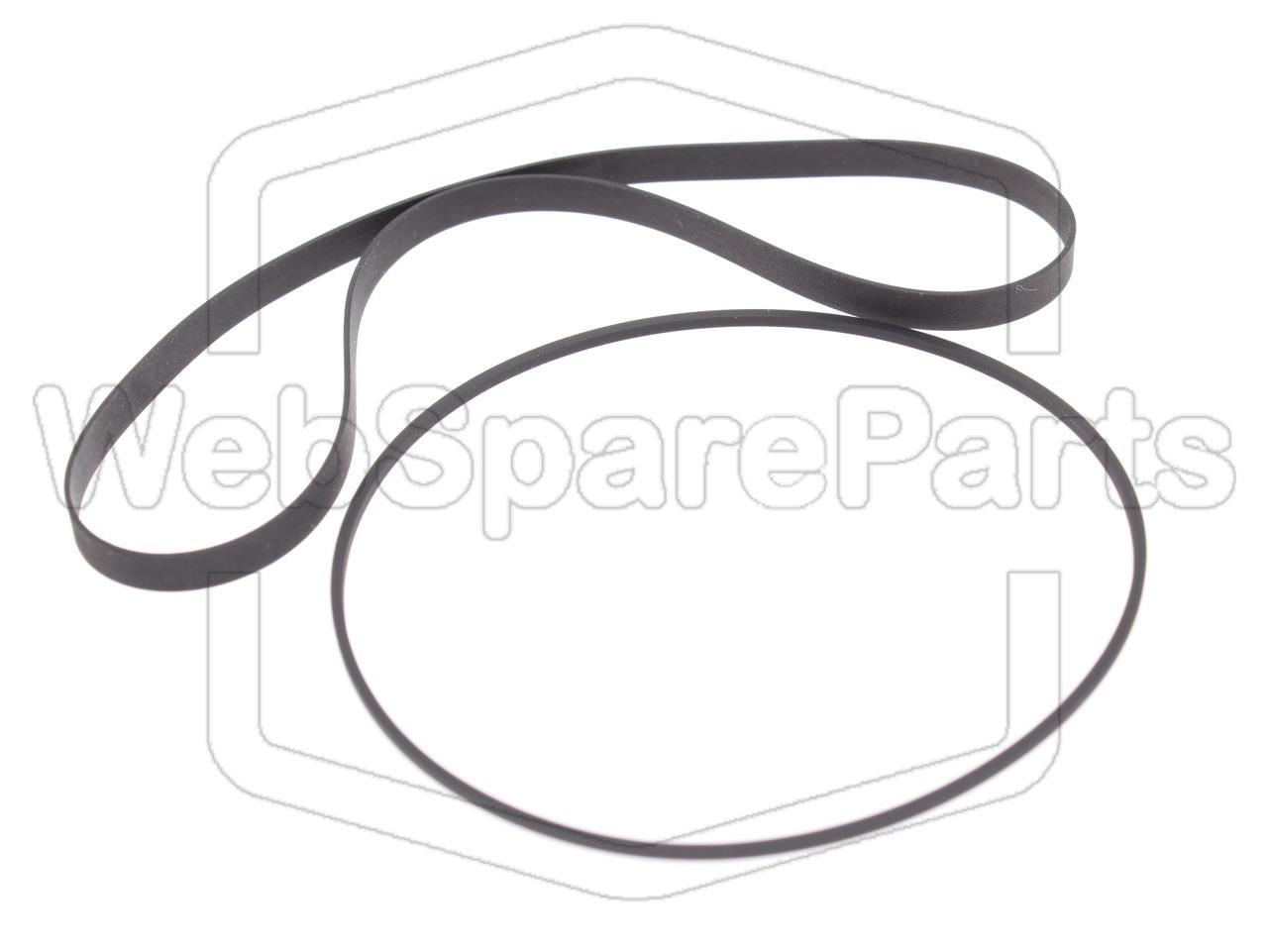 Kit cinghie ricambio per restaurazione piastra cassette vintage Pioneer CT-2070R