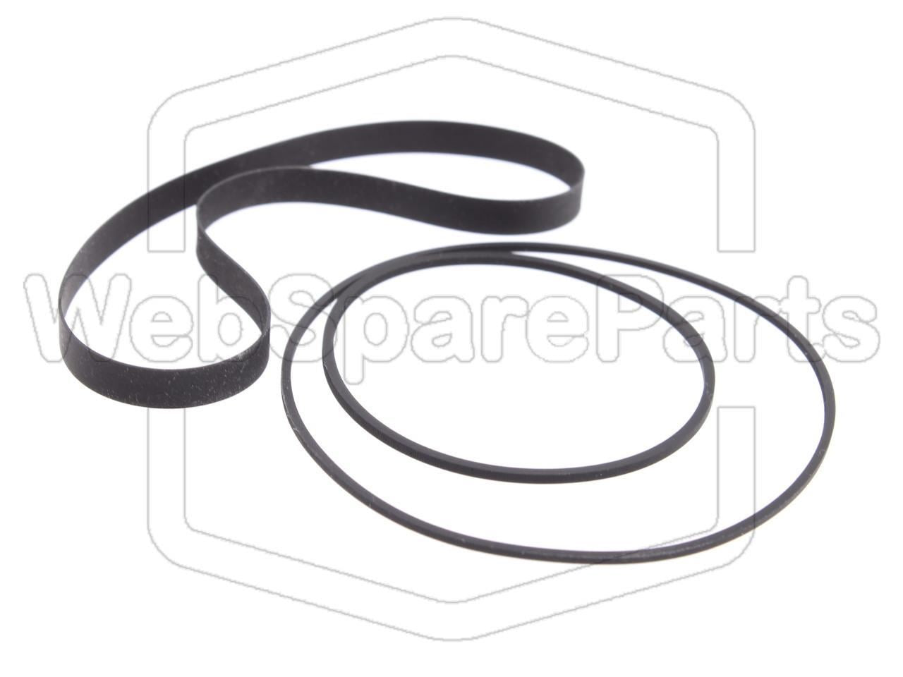 Kit cinghie per piastra a cassette Akai CS-F210