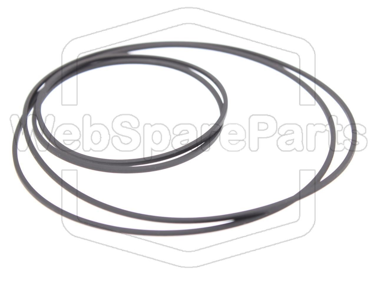 Kit cinghie ricambio per restaurazione piastra cassette vintage Panasonic RX-CW30