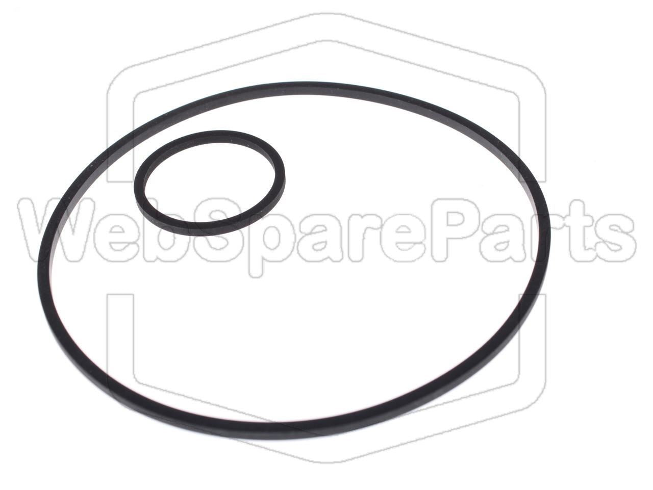 Kit cinghie ricambio per videoregistratore a cassetta Luxor 9280-17