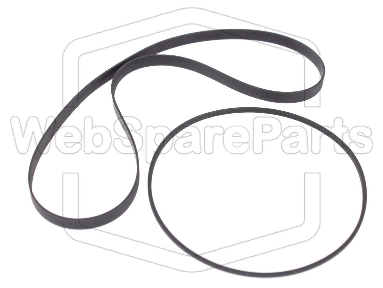 Kit cinghie ricambio per restaurazione piastra cassette vintage Harman Kardon HK-3500