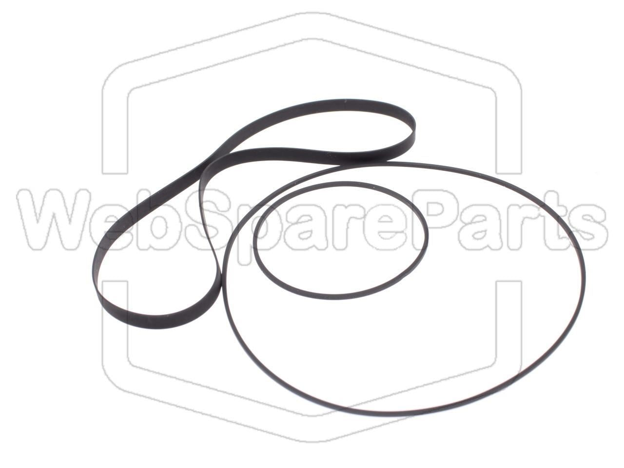 Kit cinghie per piastra a cassette Akai GX-C715D