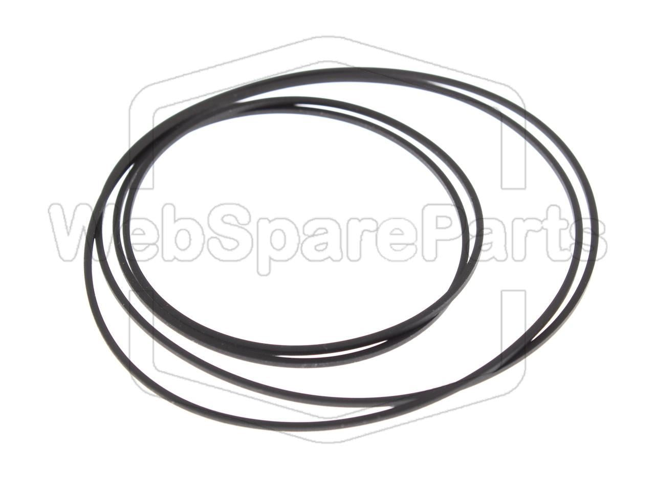 Kit cinghie ricambio per restaurazione piastra cassette vintage Philips AS660C