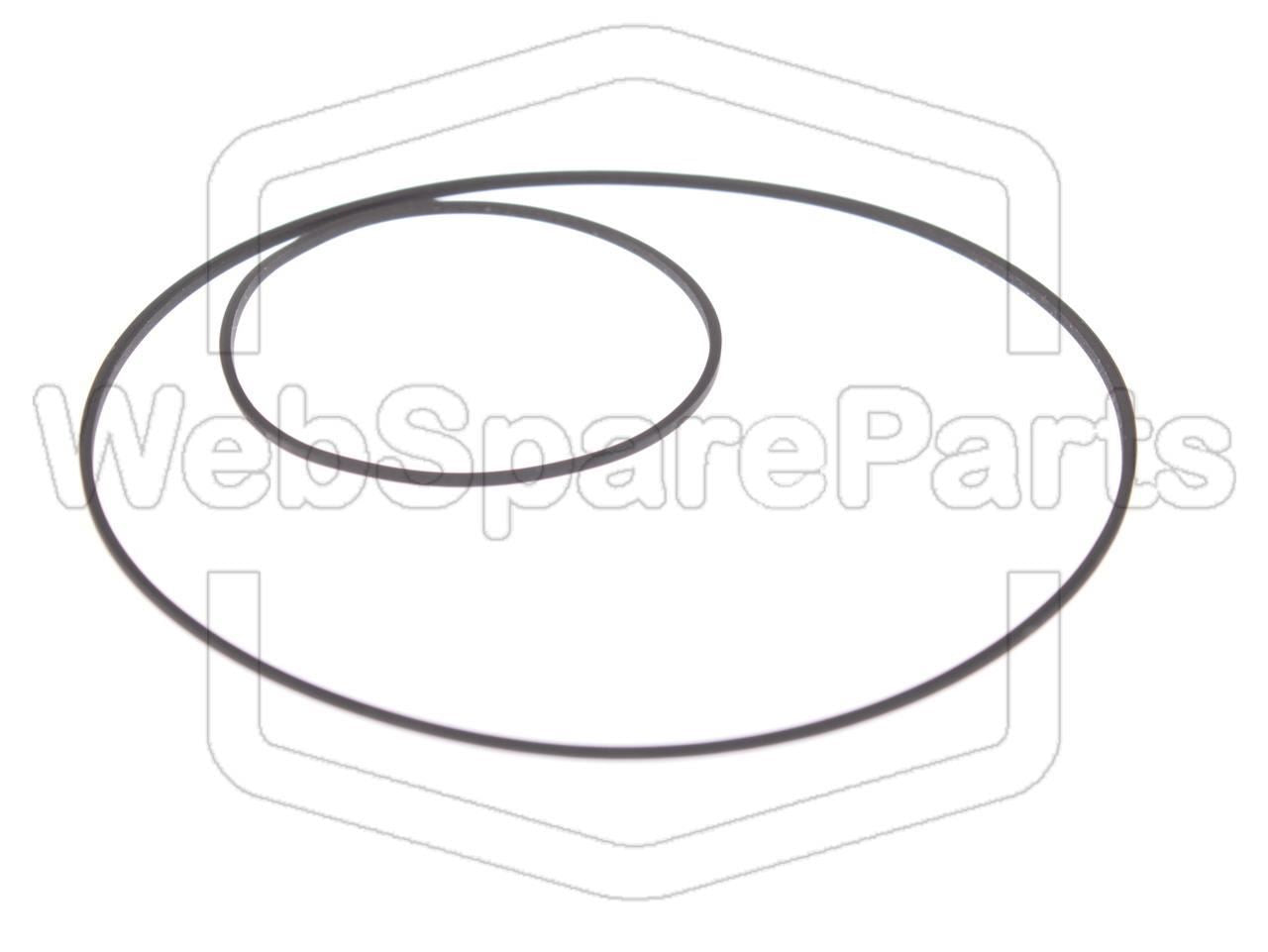 Kit cinghie ricambio per walkman cassette Panasonic RQ-E15