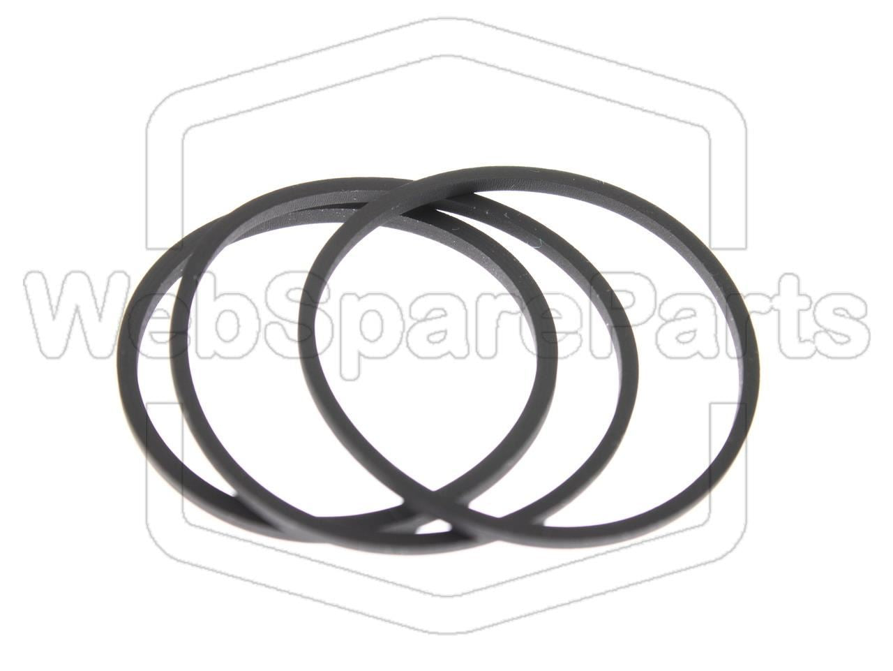Kit cinghie ricambio per lettore CD vintage Optimus CD-8400