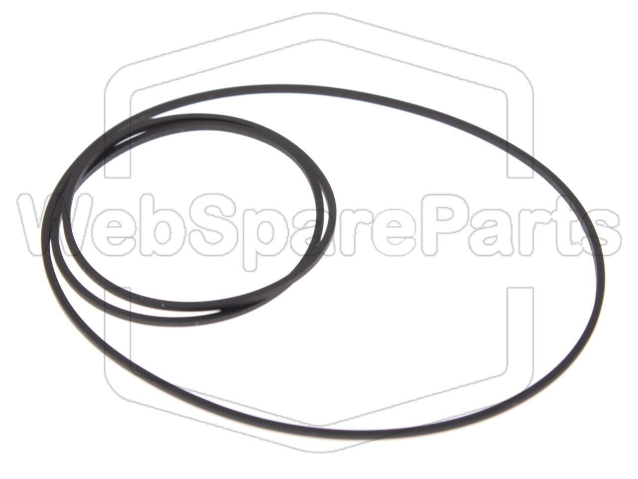 Kit cinghie ricambio per restaurazione piastra cassette vintage Yamaha MT-50