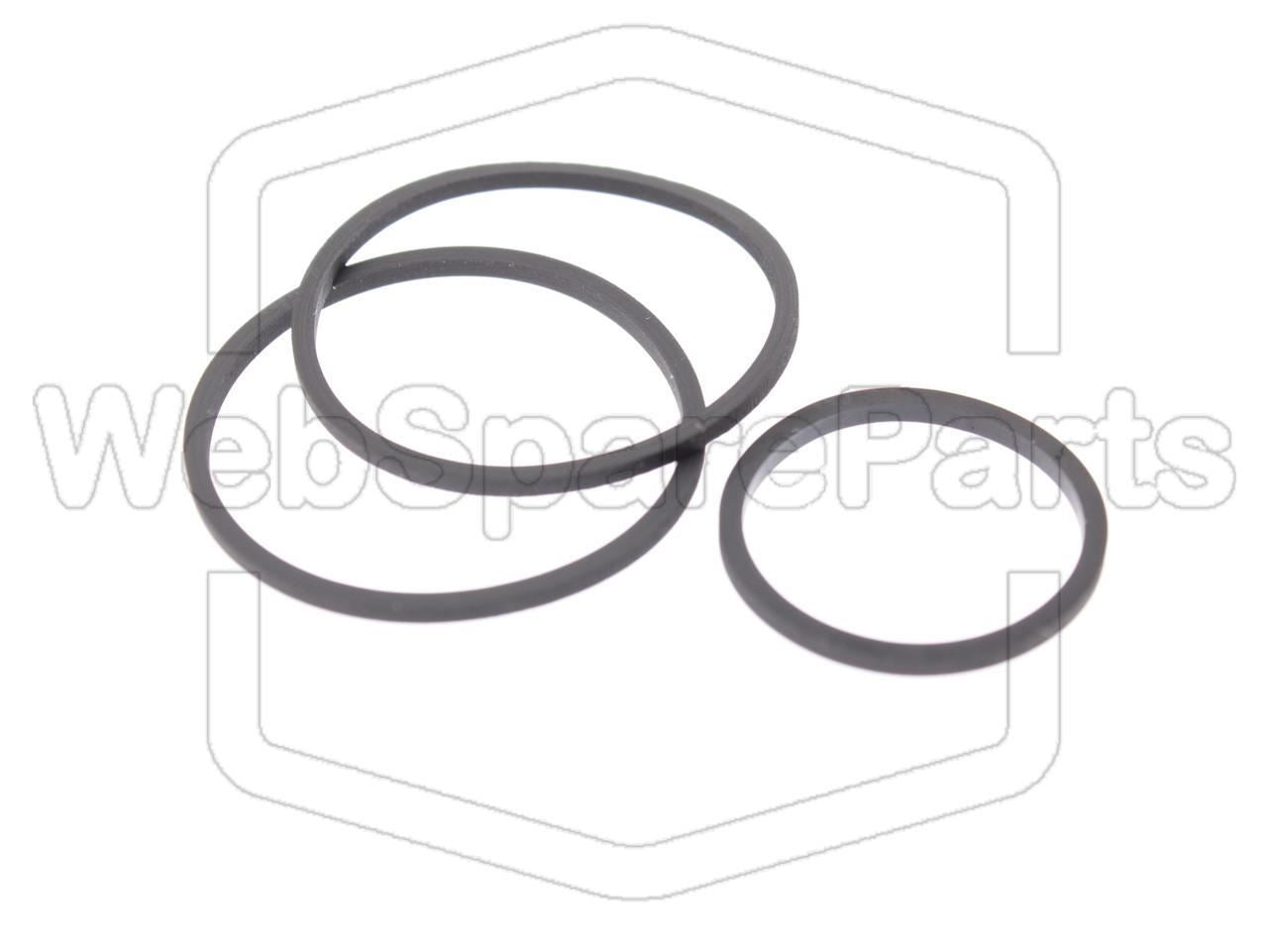 Kit cinghie ricambio per lettore CD vintage Sony HCD-S880, DAV-S880