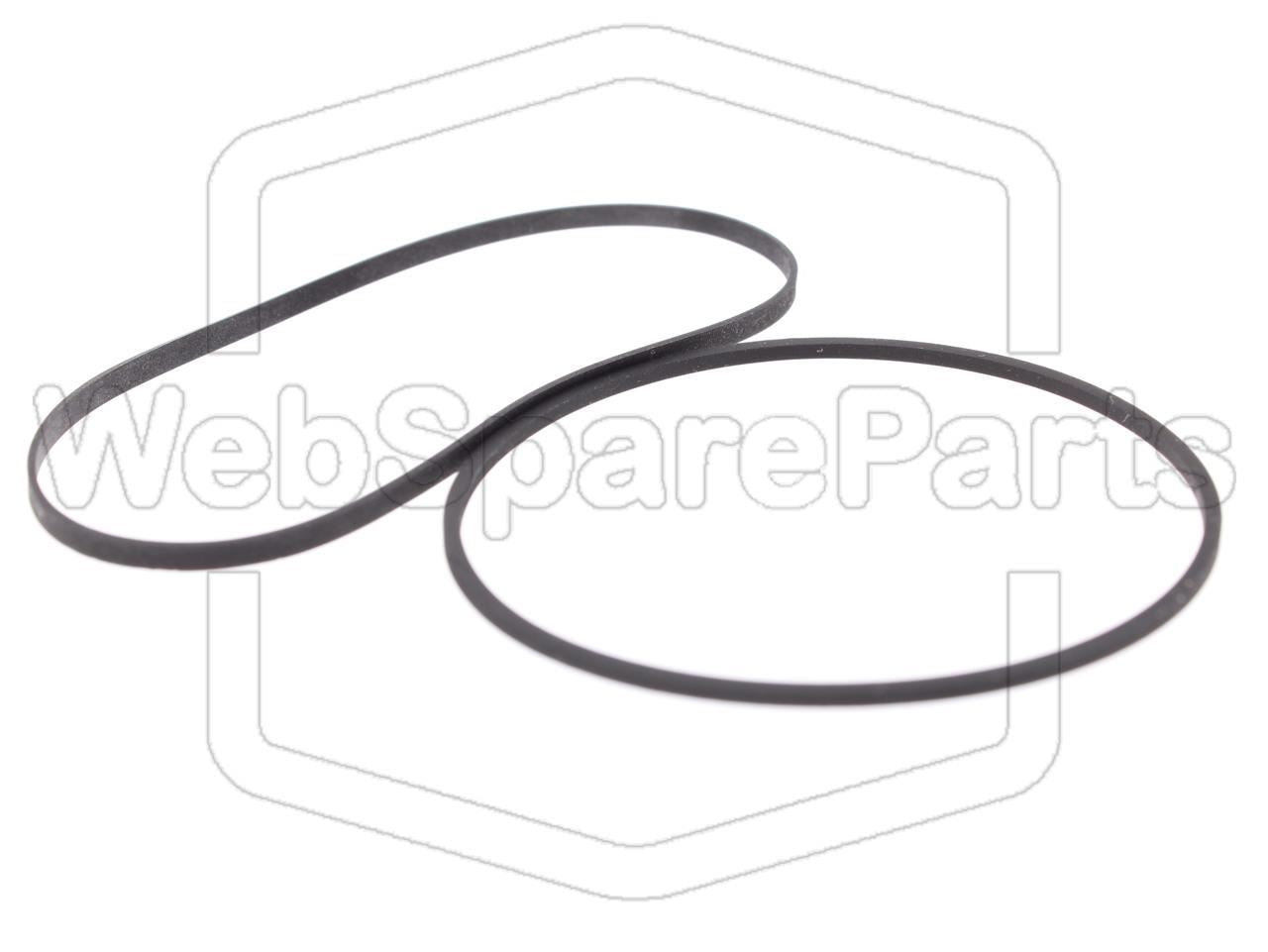 Kit cinghie ricambio per restaurazione piastra cassette vintage Panasonic RX-DS28