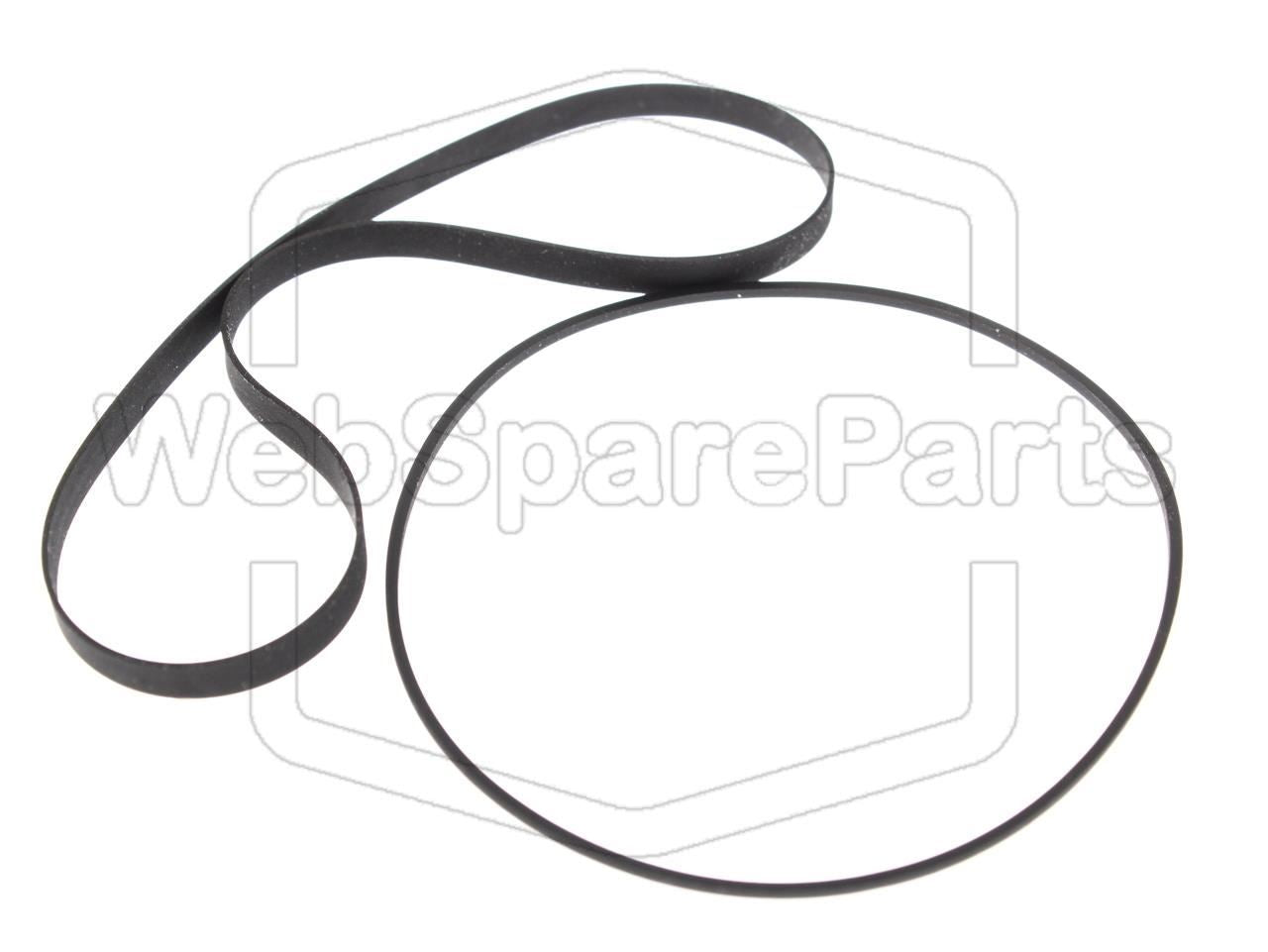 Kit cinghie ricambio per restaurazione piastra cassette vintage Sony TC-R302