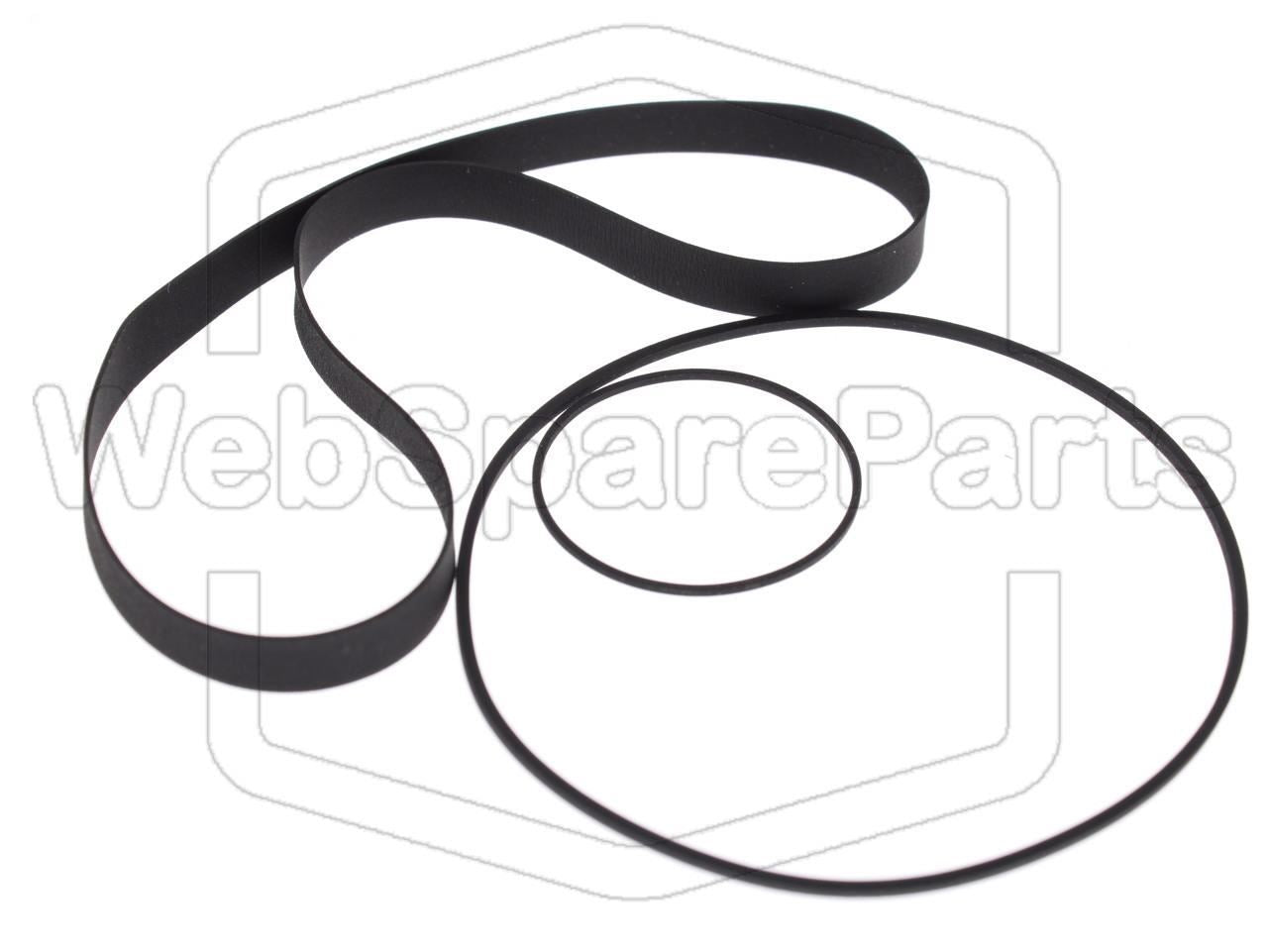 Kit cinghie ricambio per videoregistratore a cassetta Orion VP-10