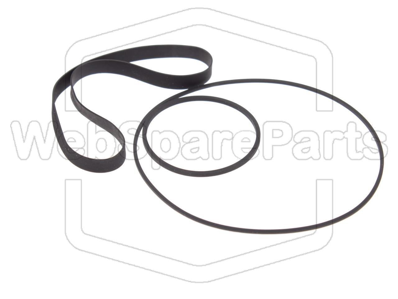 Kit cinghie ricambio per restaurazione piastra cassette vintage Pioneer CT-F6060