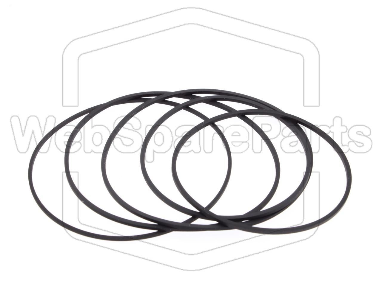 Kit cinghie ricambio per restaurazione piastra cassette vintage Sony TC-W285