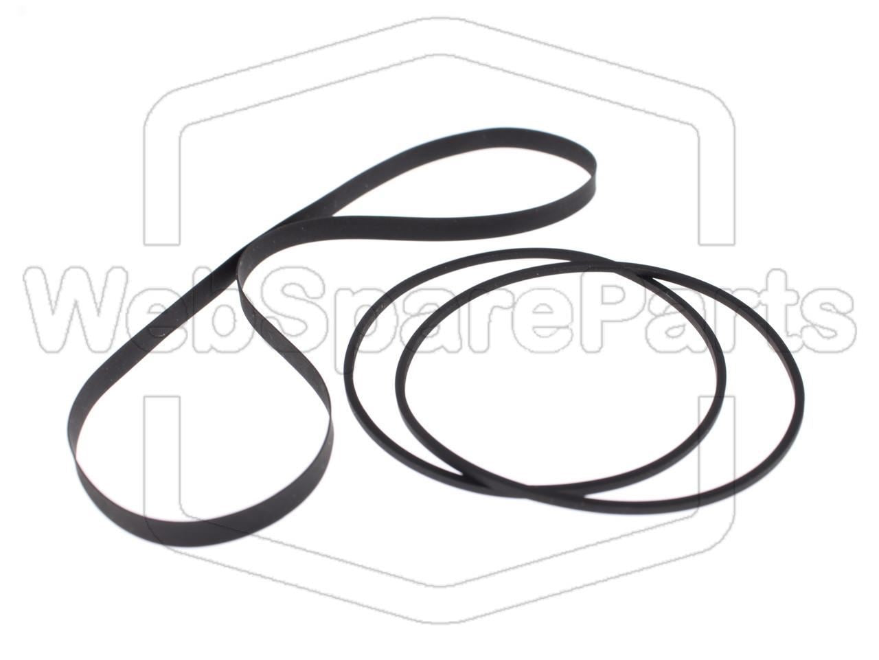 Kit cinghie ricambio per restaurazione piastra cassette vintage Sony TC-FX410R