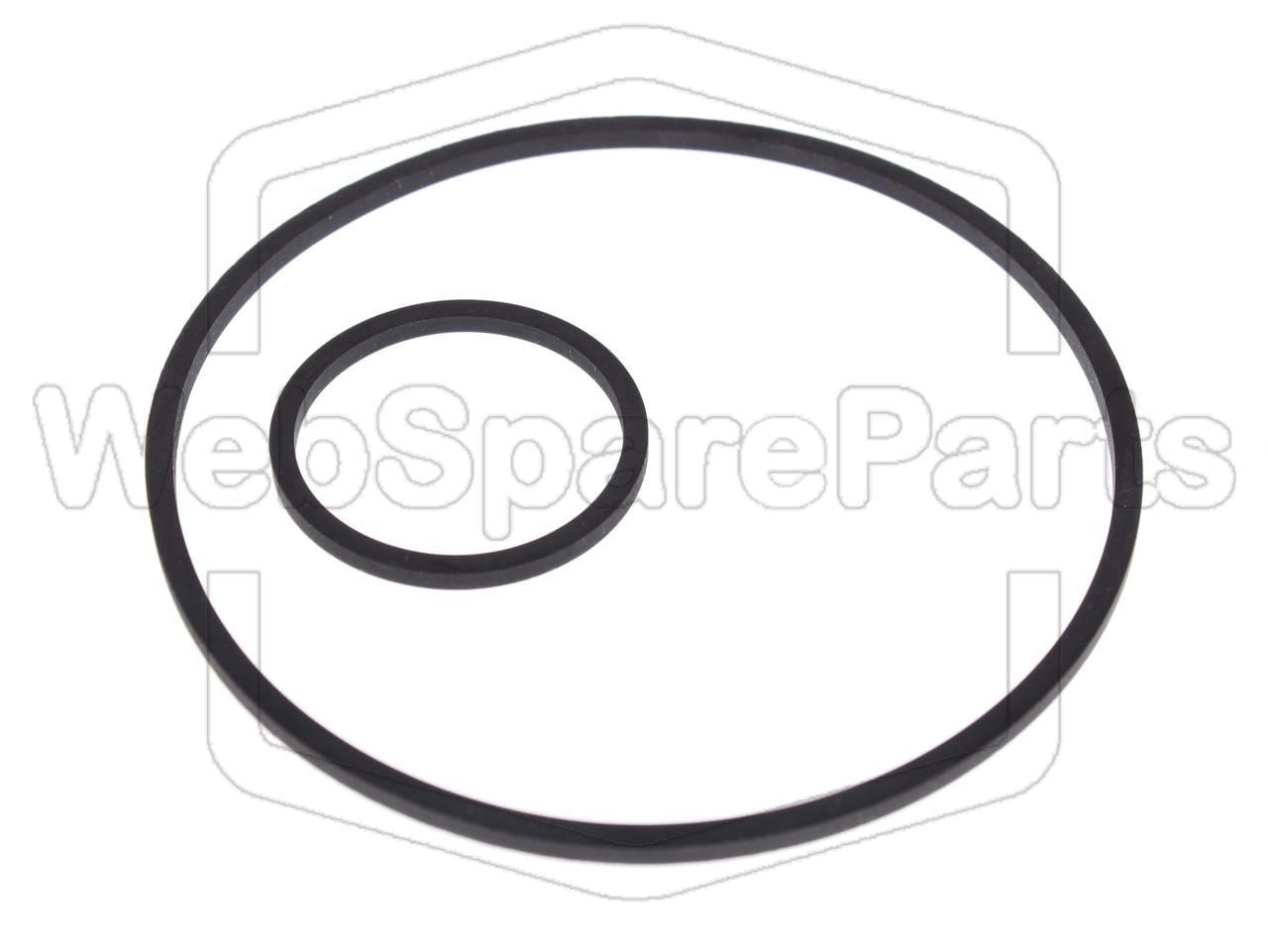 Kit cinghie ricambio per videoregistratore a cassetta Fisher FVH-P5000S