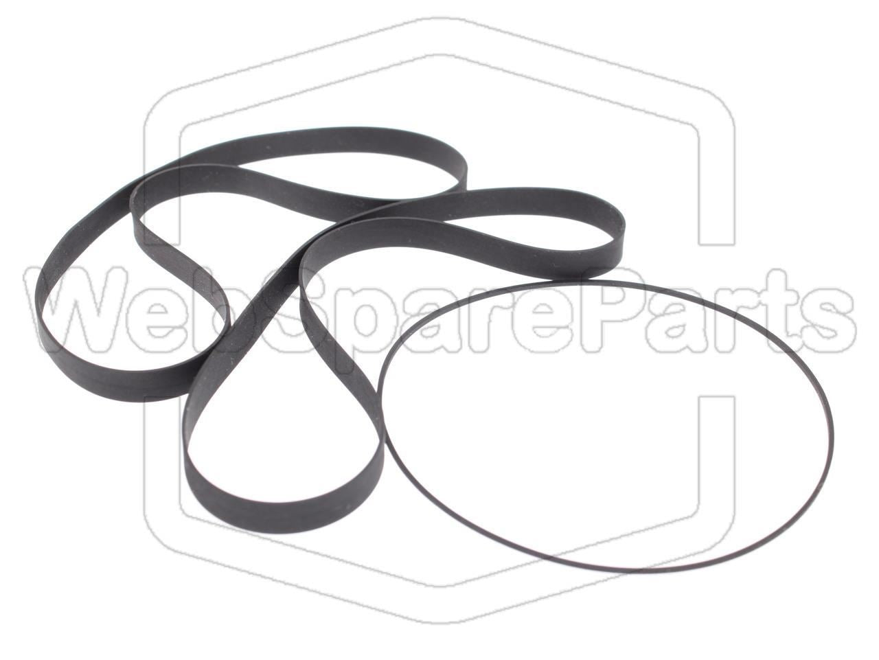 Kit cinghie ricambio per doppia piastra cassette Sony TC-W7R