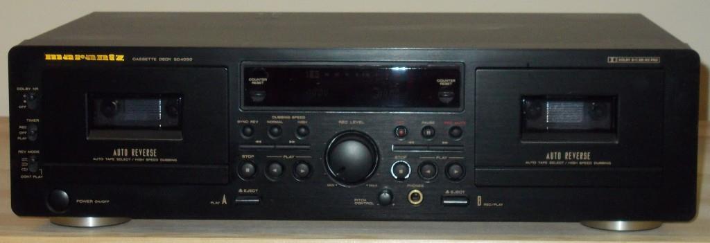 Kit cinghie ricambio per restaurazione piastra cassette vintage Marantz SD-4050