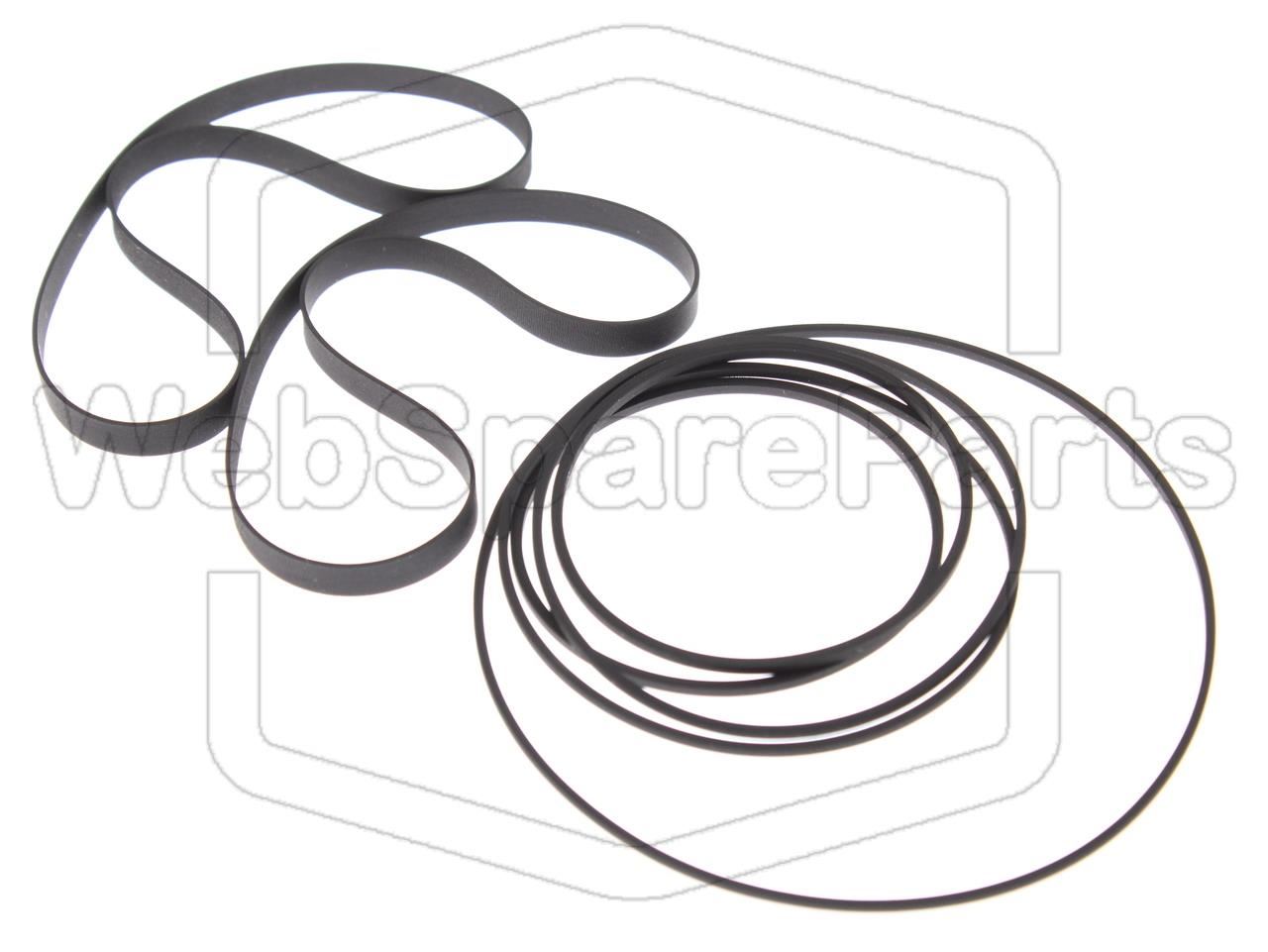 Kit cinghie ricambio per doppia piastra cassette Technics RS-T10