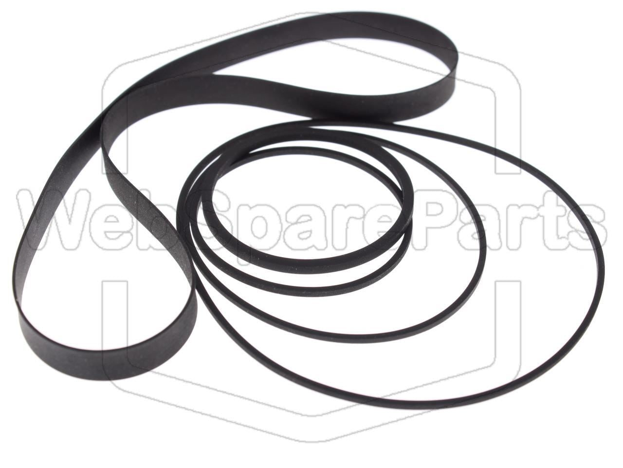 Kit cinghie ricambio per videoregistratore a cassetta Graetz TR-4913