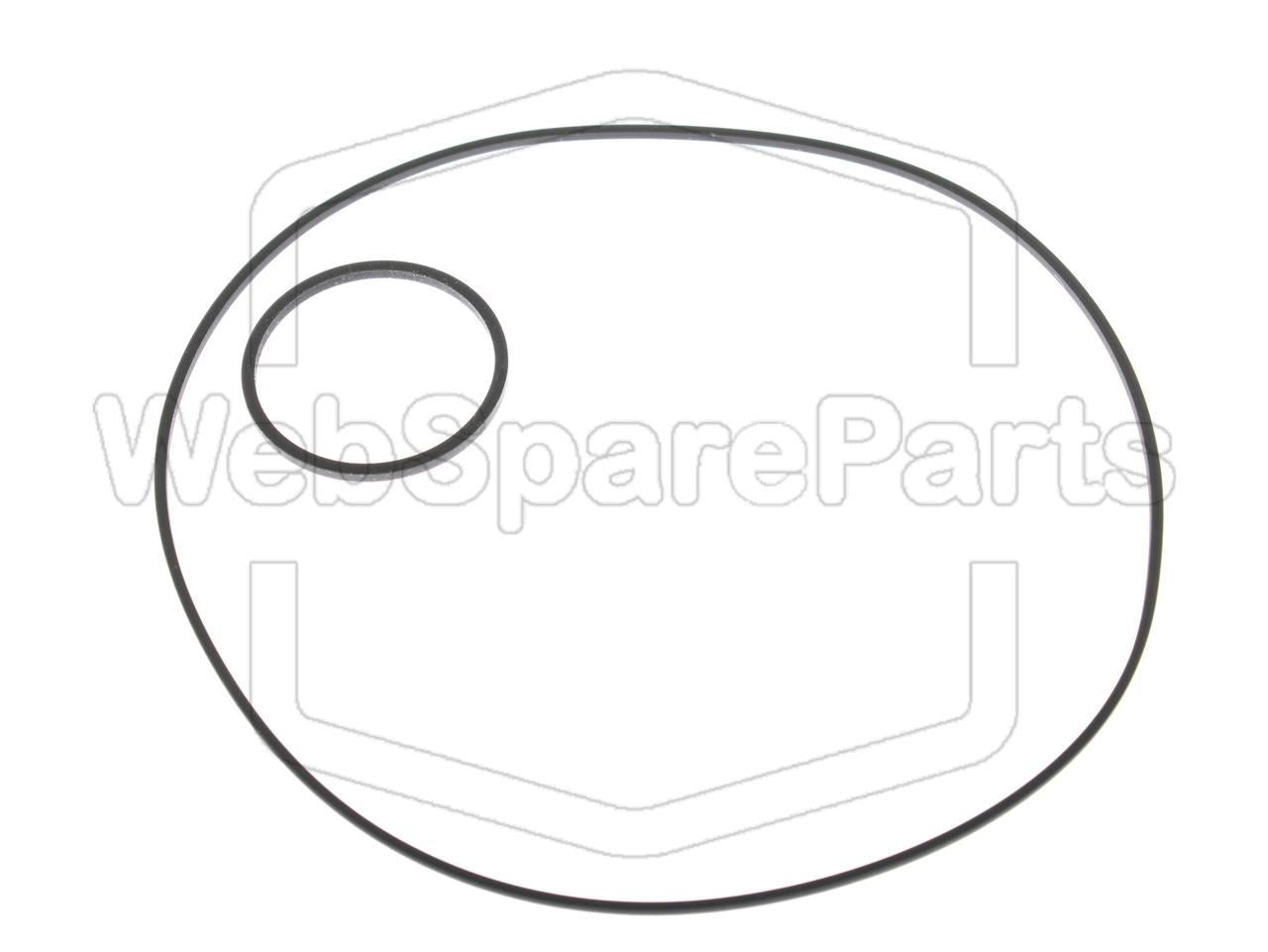 Kit cinghie ricambio per autoradio cassette Philips DC520 69DC520
