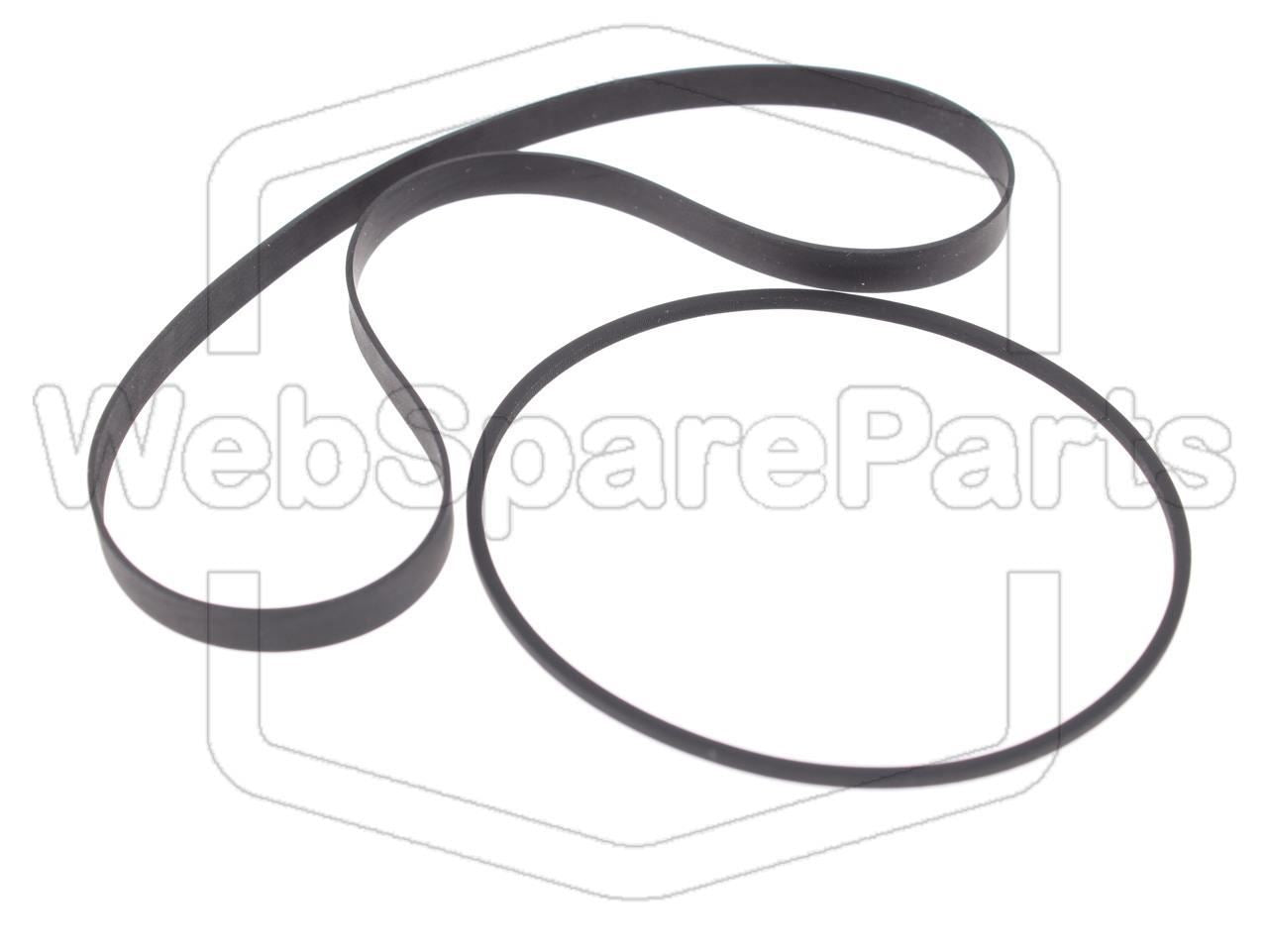 Kit cinghie per piastra a cassette stereo Aiwa AD-3800