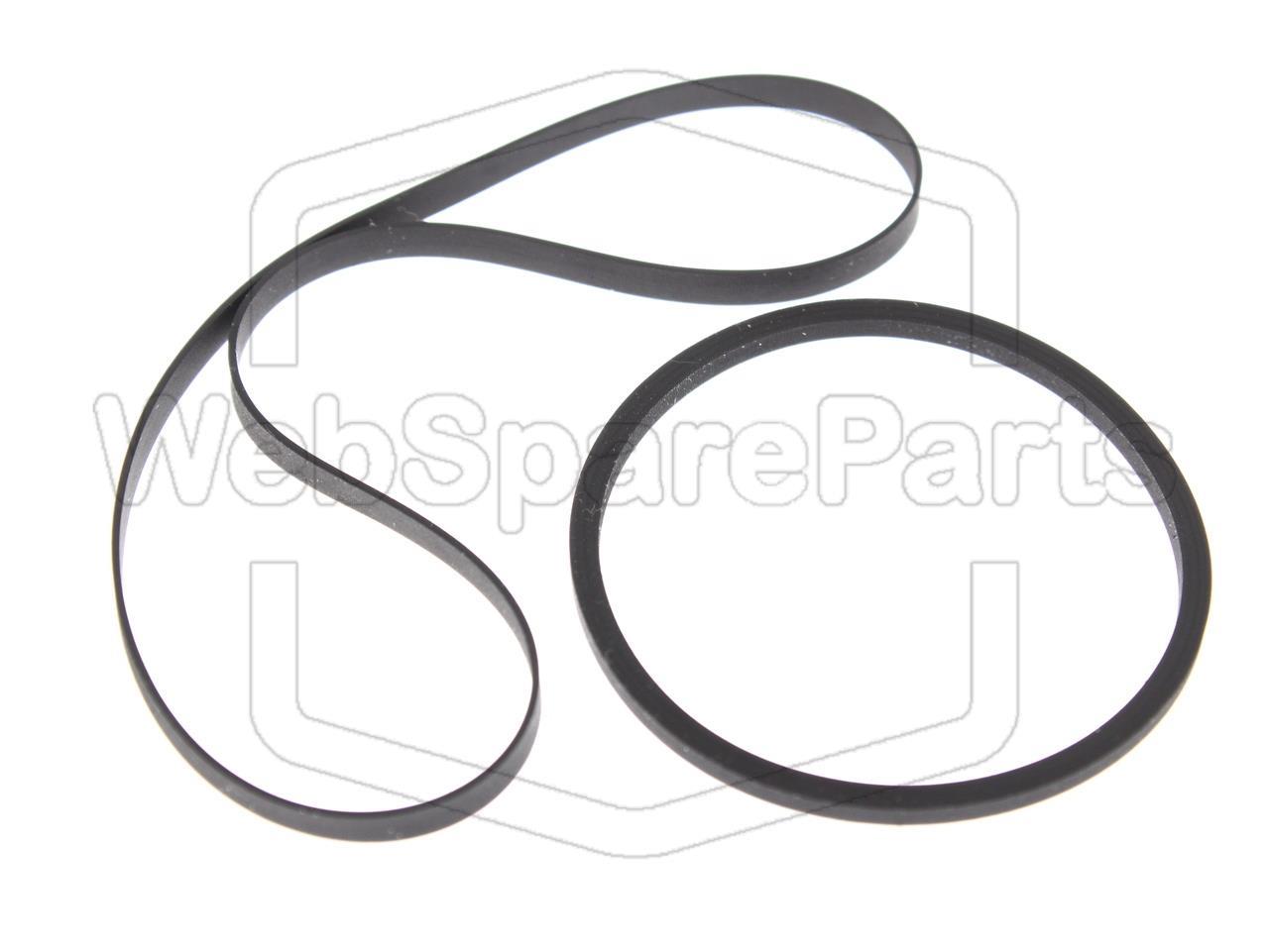 Kit cinghie ricambio per restaurazione piastra cassette vintage Pioneer CT-S670D