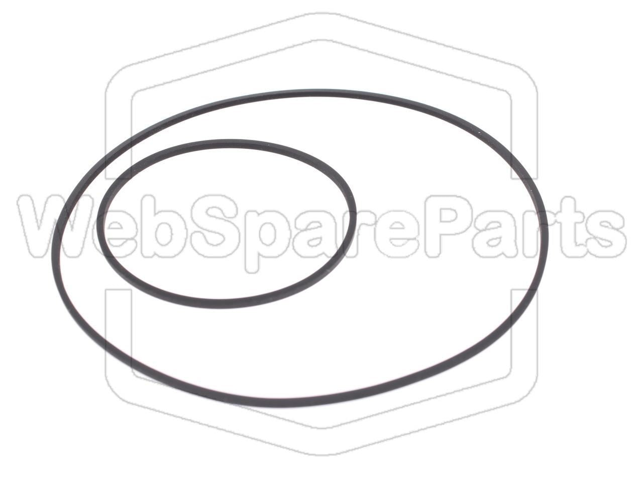 Kit cinghie ricambio per autoradio cassette Radiola 22 RA332 T