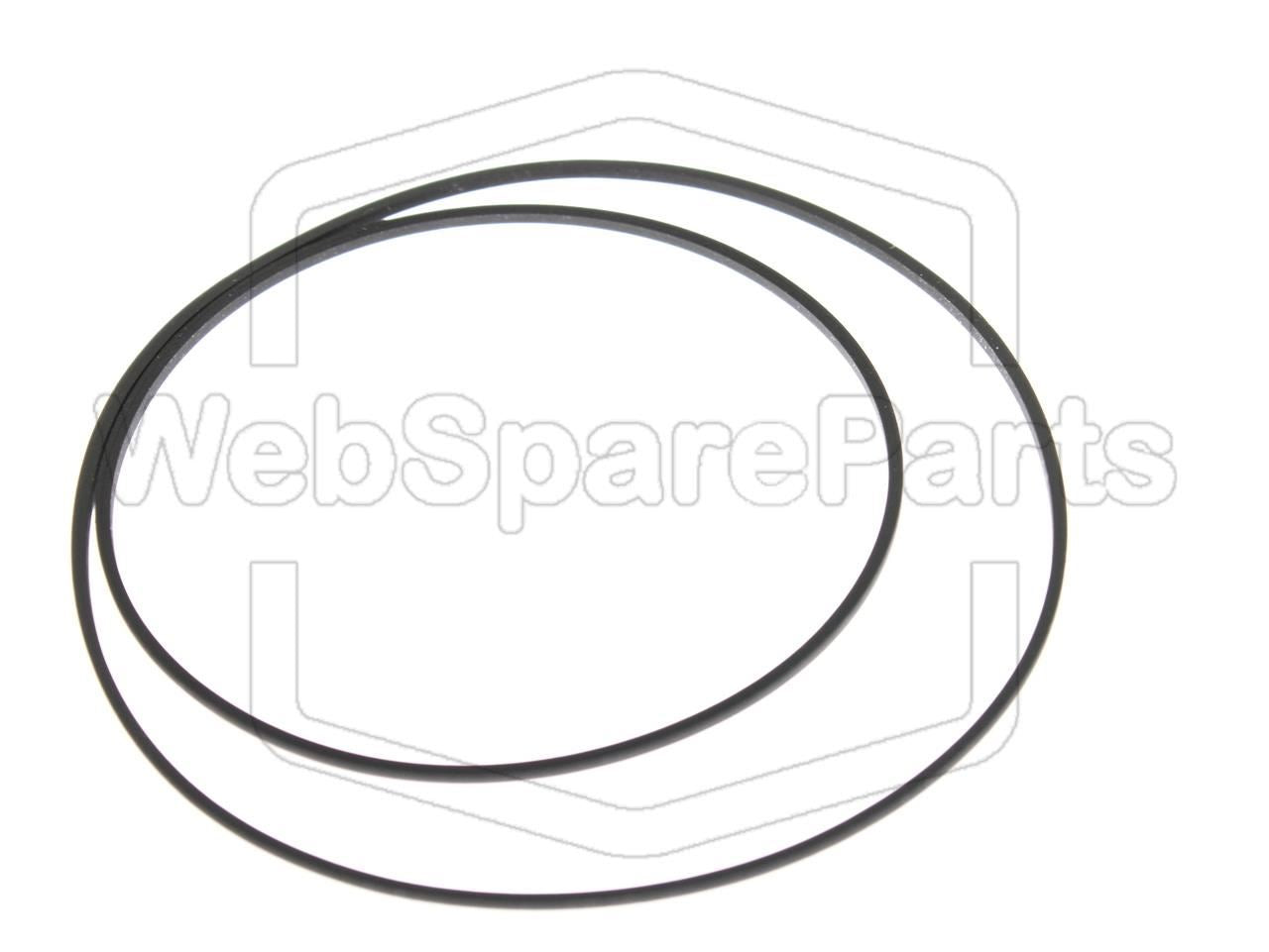 Kit cinghie ricambio per restaurazione piastra cassette vintage Philips FW360