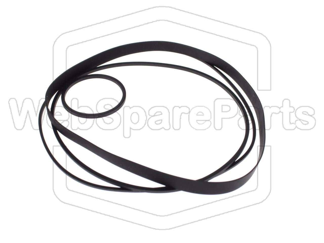 Kit cinghie ricambio per videoregistratore a cassetta NEC PVC-740 Betamax