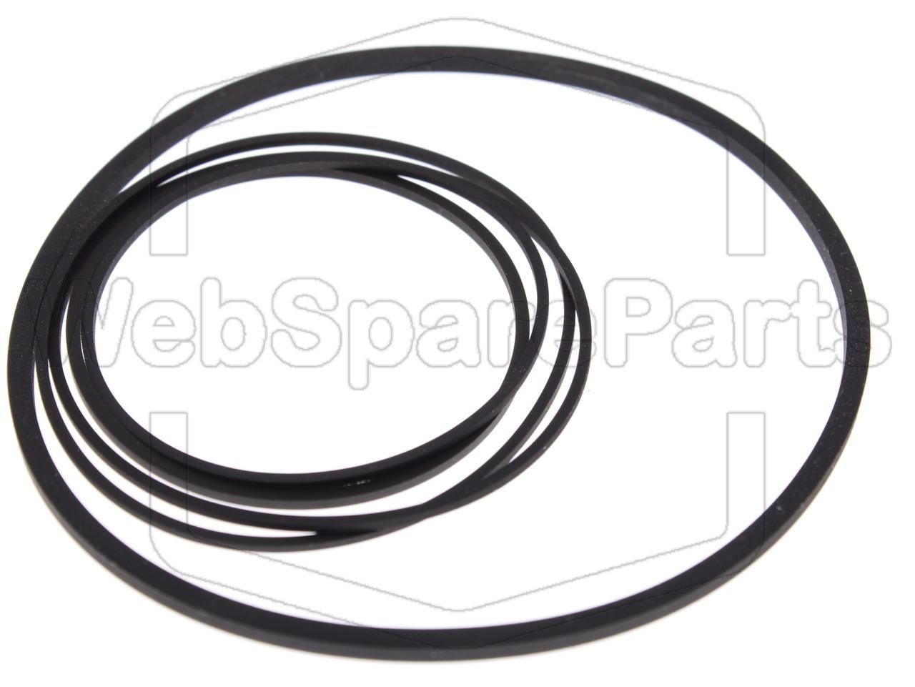 Kit cinghie ricambio per videoregistratore a cassetta Hitachi VT-9900 EM