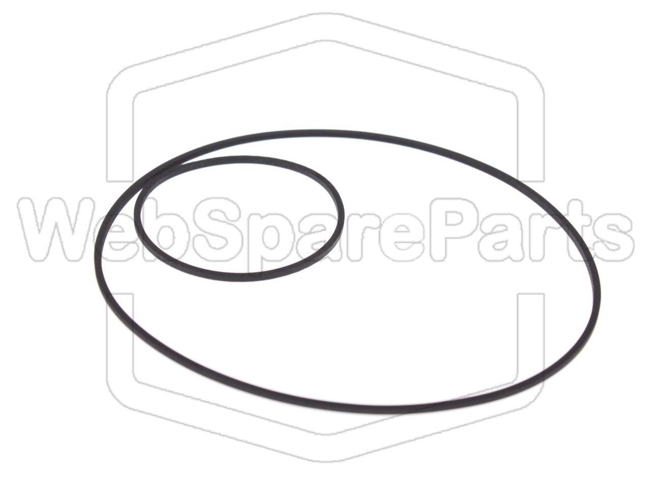 Kit cinghie ricambio per autoradio cassette Blaupunkt Bamberg SQR05