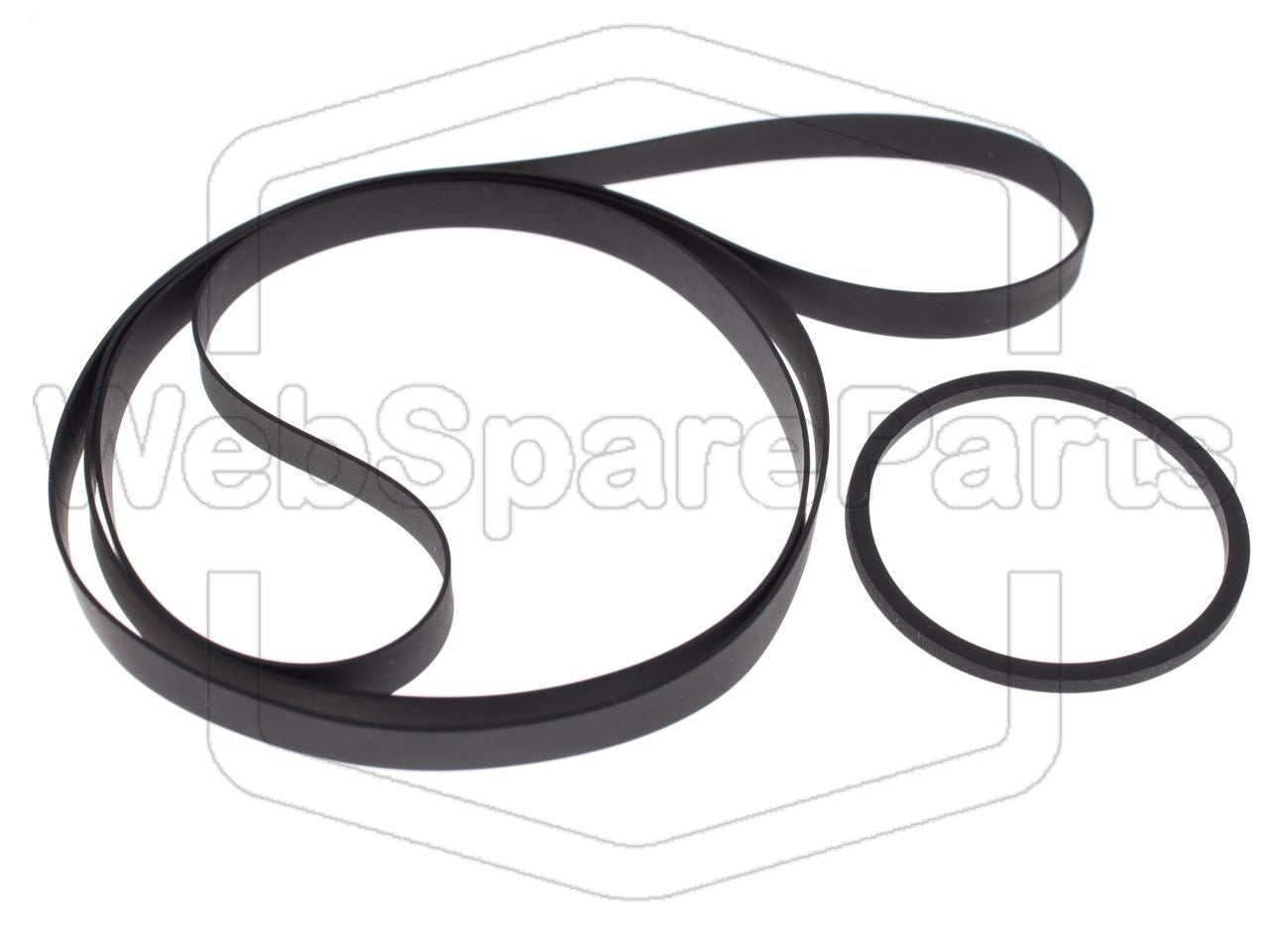 Kit cinghie ricambio per giradischi Sharp VZ-2000