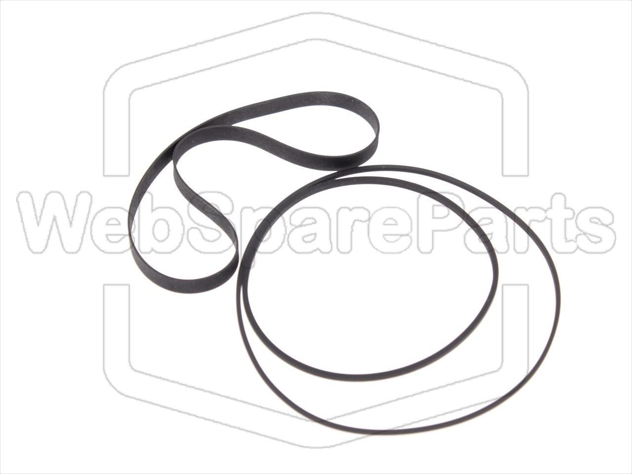 Kit cinghie per piastra a cassette Aiwa AD-F500 (Version 1)
