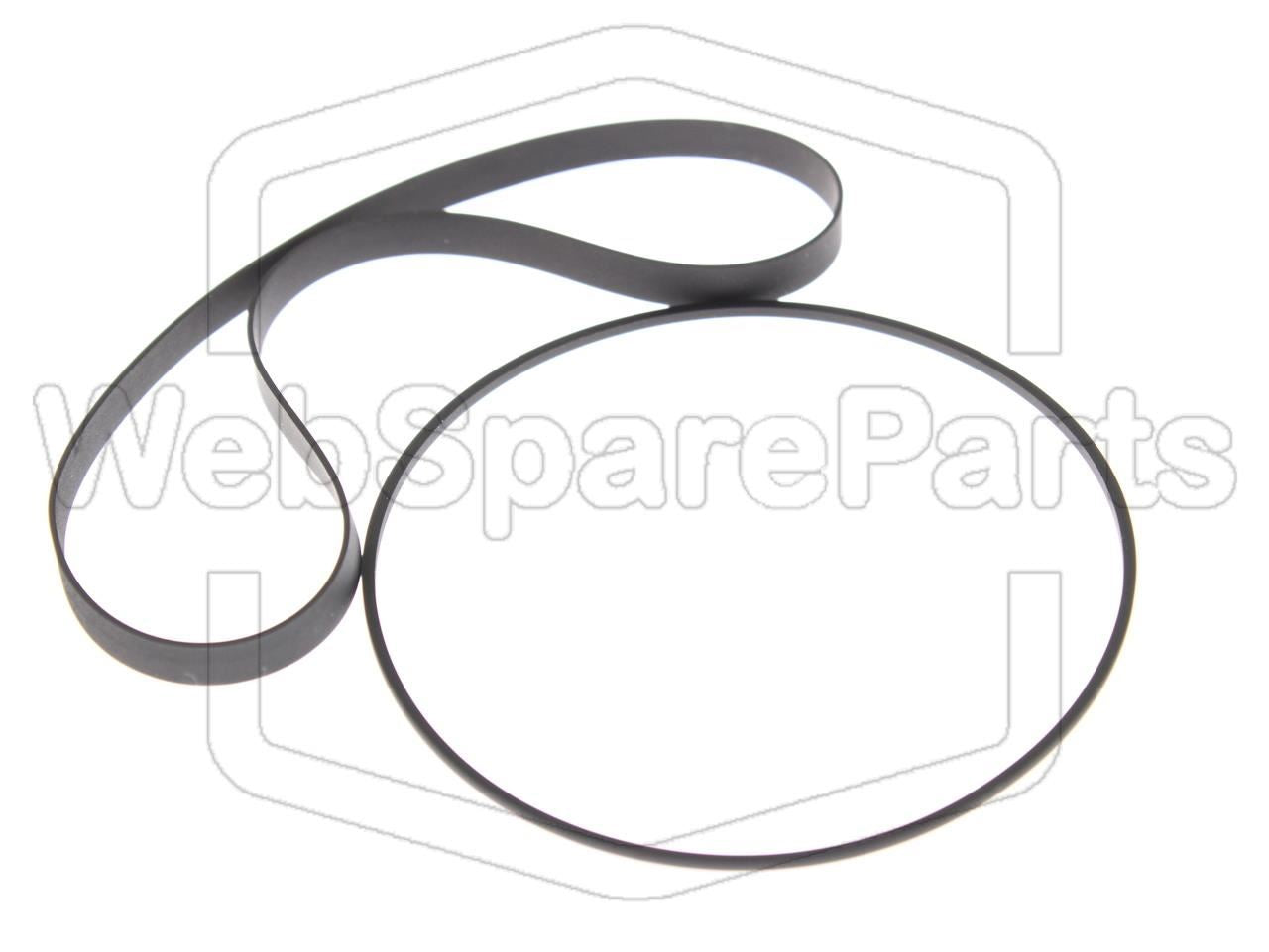 Kit cinghie ricambio per restaurazione piastra cassette vintage Sony TC-V11