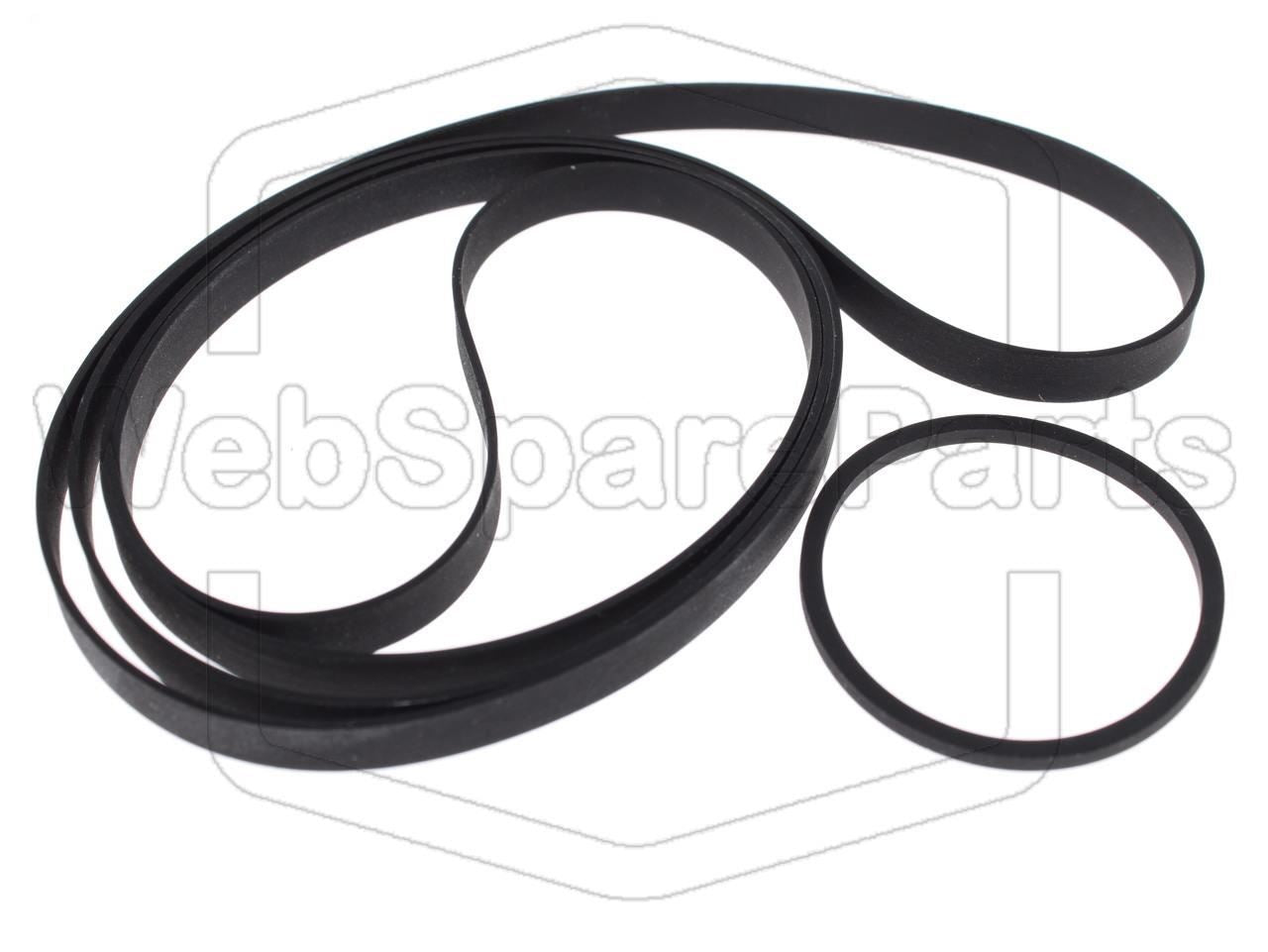 Belt Kit for Turntable Record Player Bang & Olufsen Beogram 4002 Type 5513