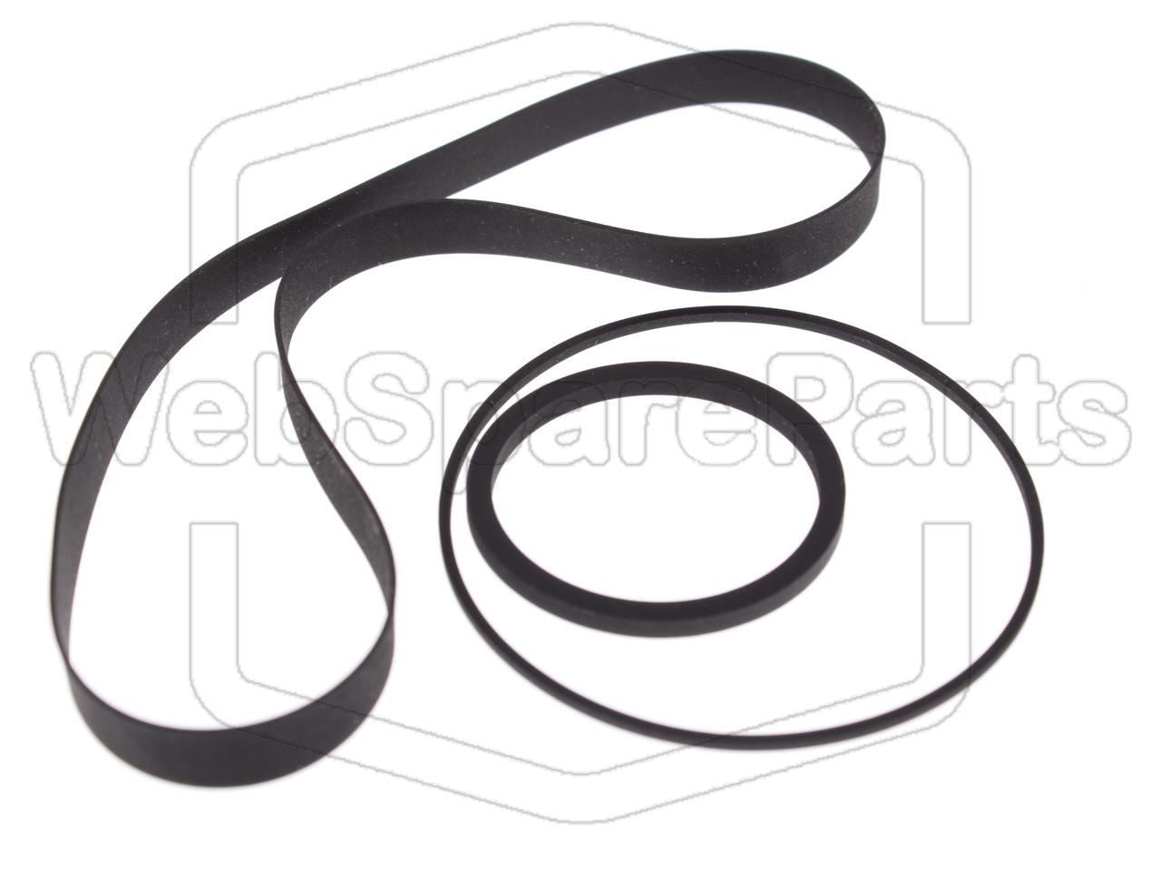 Kit cinghie ricambio per videoregistratore a cassetta Graetz TR-4907