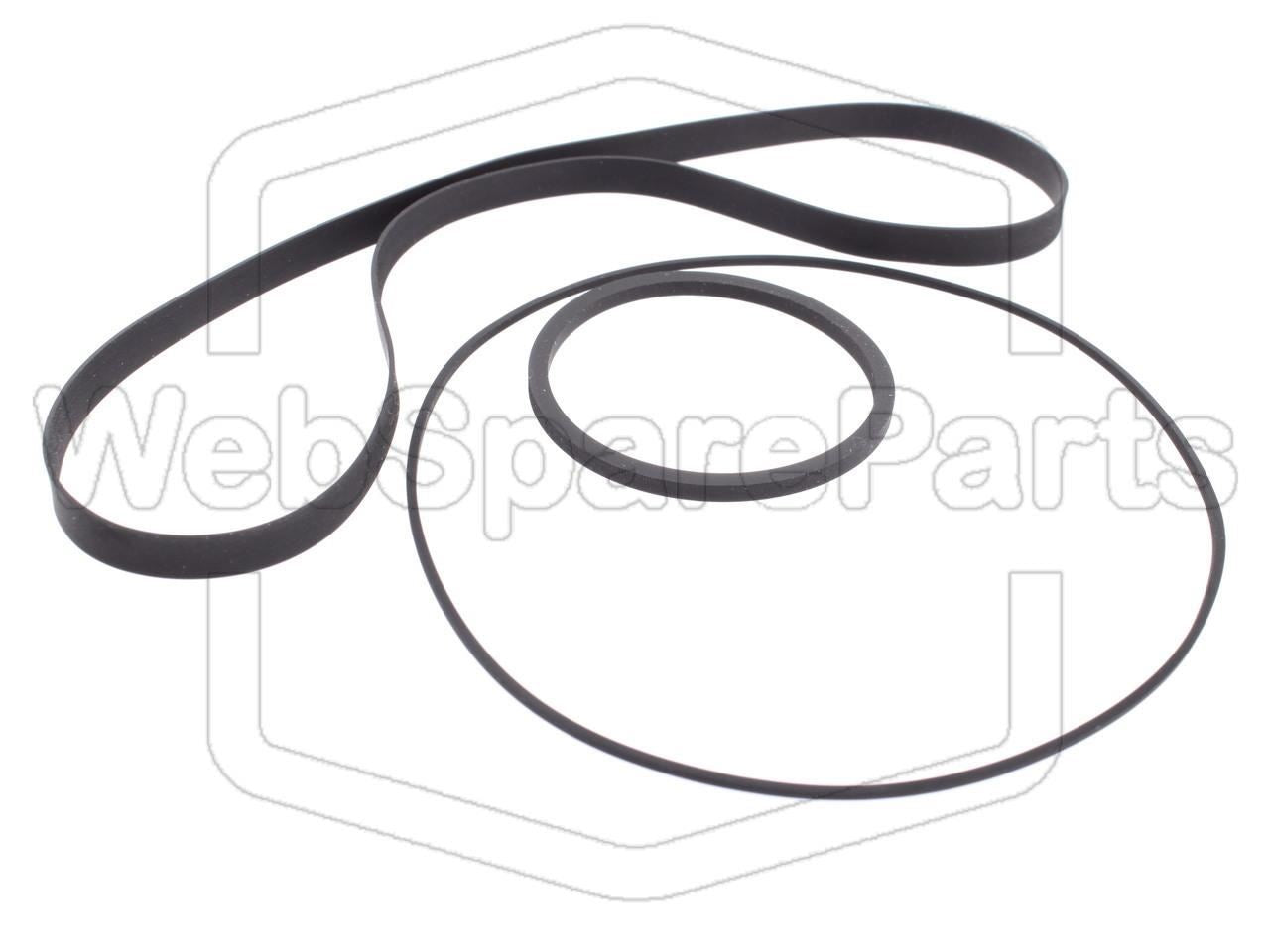 Kit cinghie per piastra a cassette Akai GX-C310D