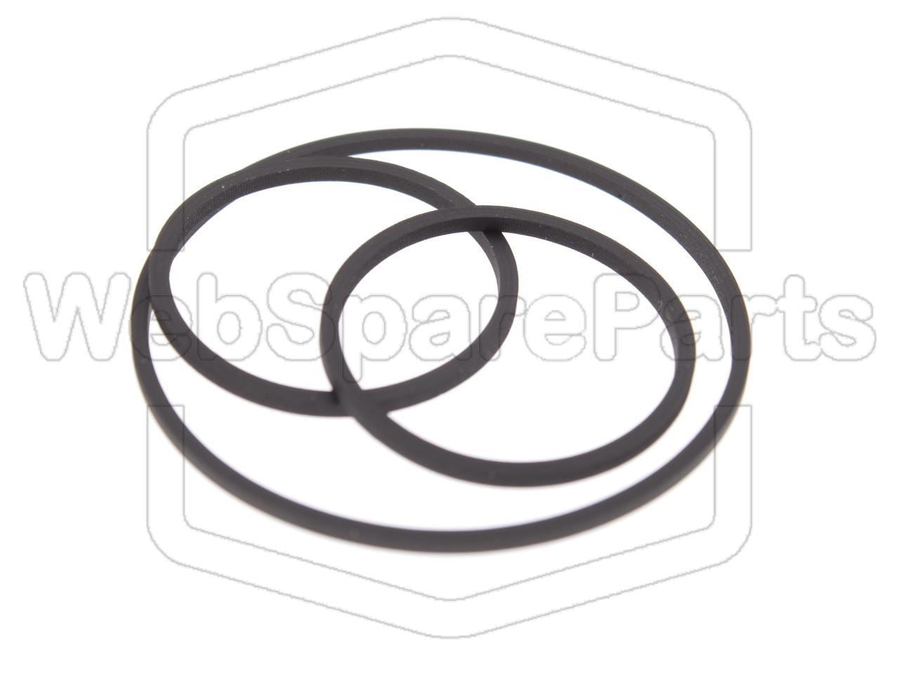 Kit cinghie ricambio per lettore CD vintage Sony CDP-M11C