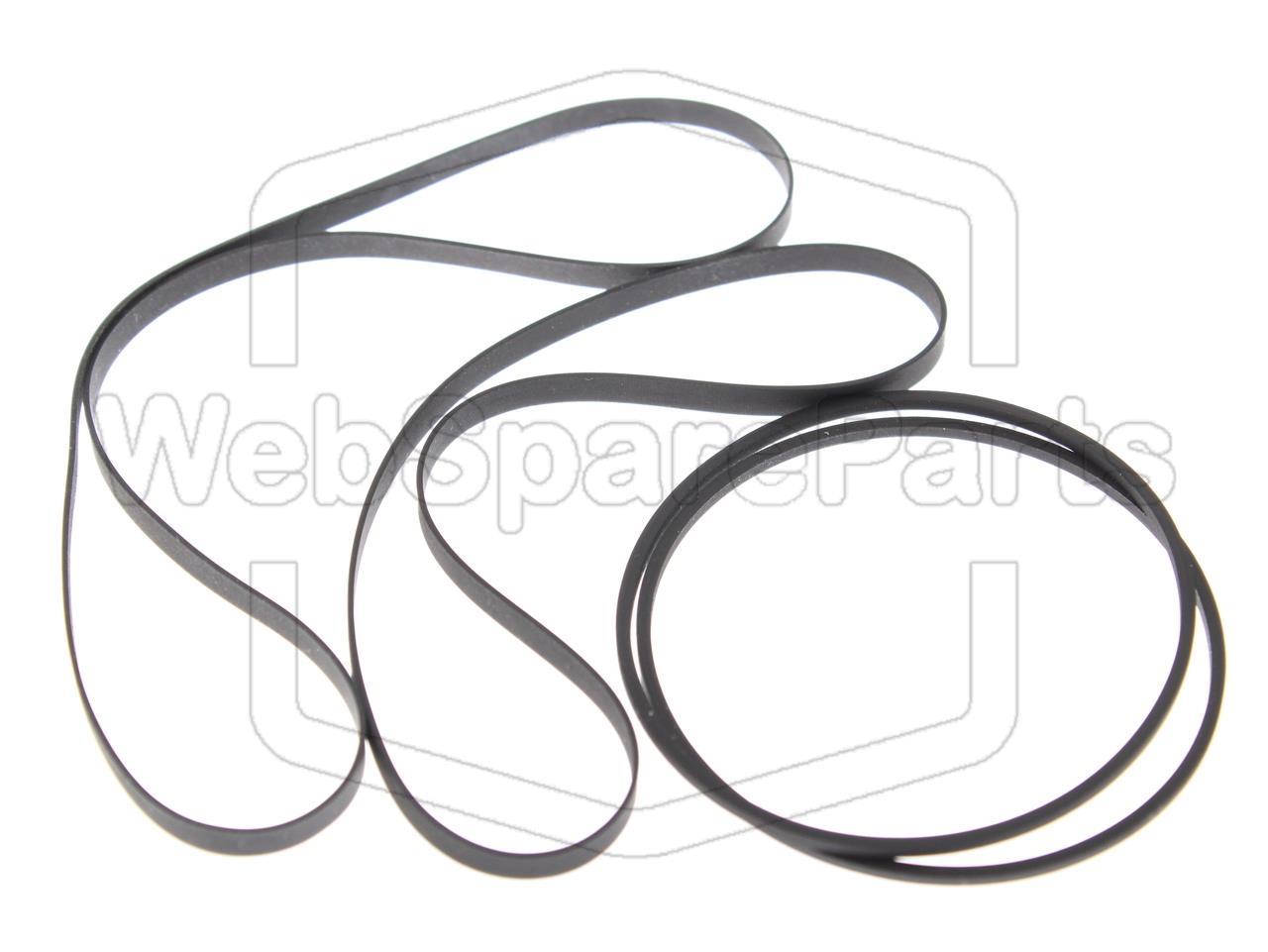 Kit cinghie ricambio per doppia piastra cassette Pioneer XR-VS99