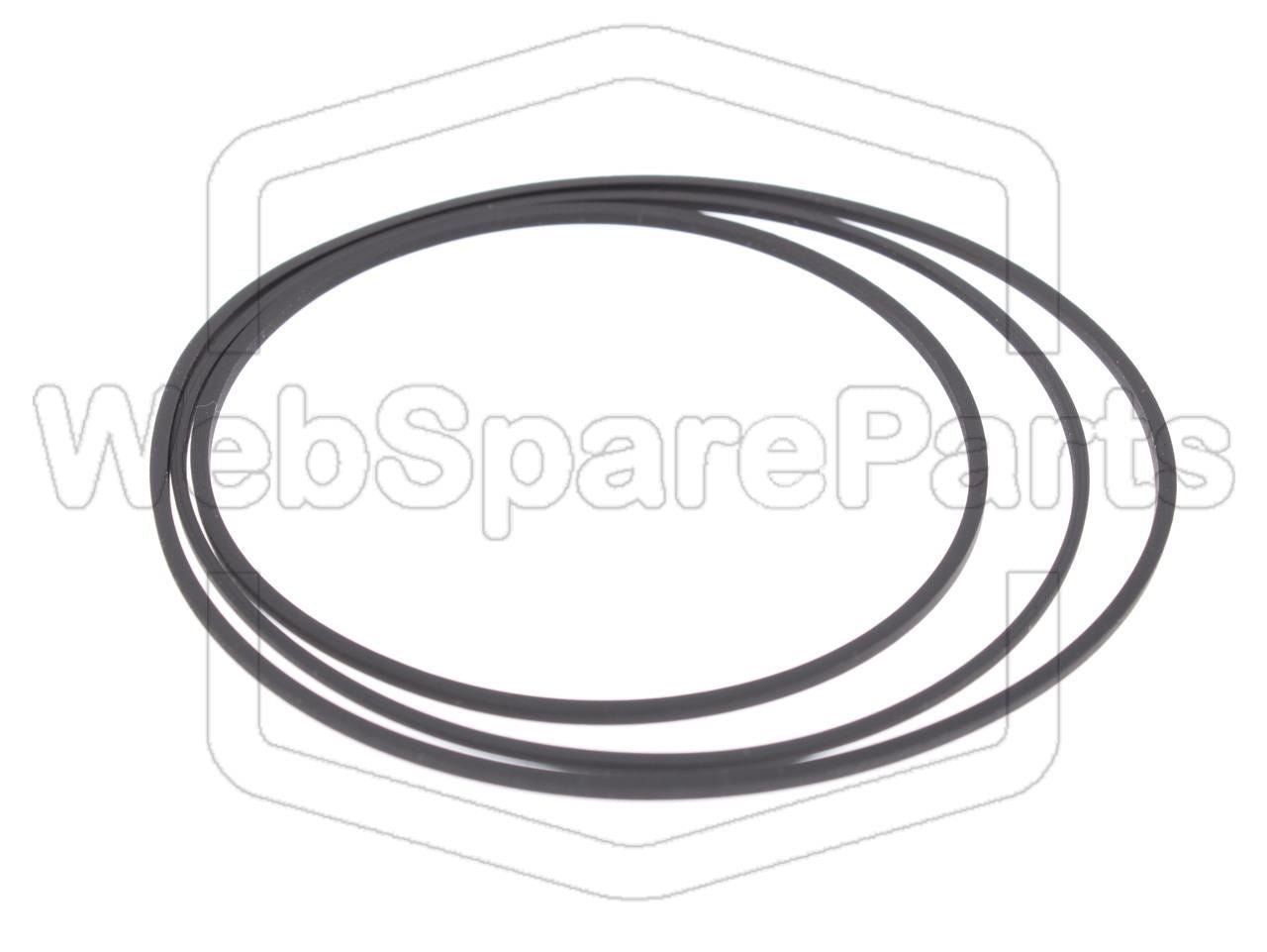 Kit cinghie ricambio per restaurazione piastra cassette vintage Coomber 2060 2 /RW
