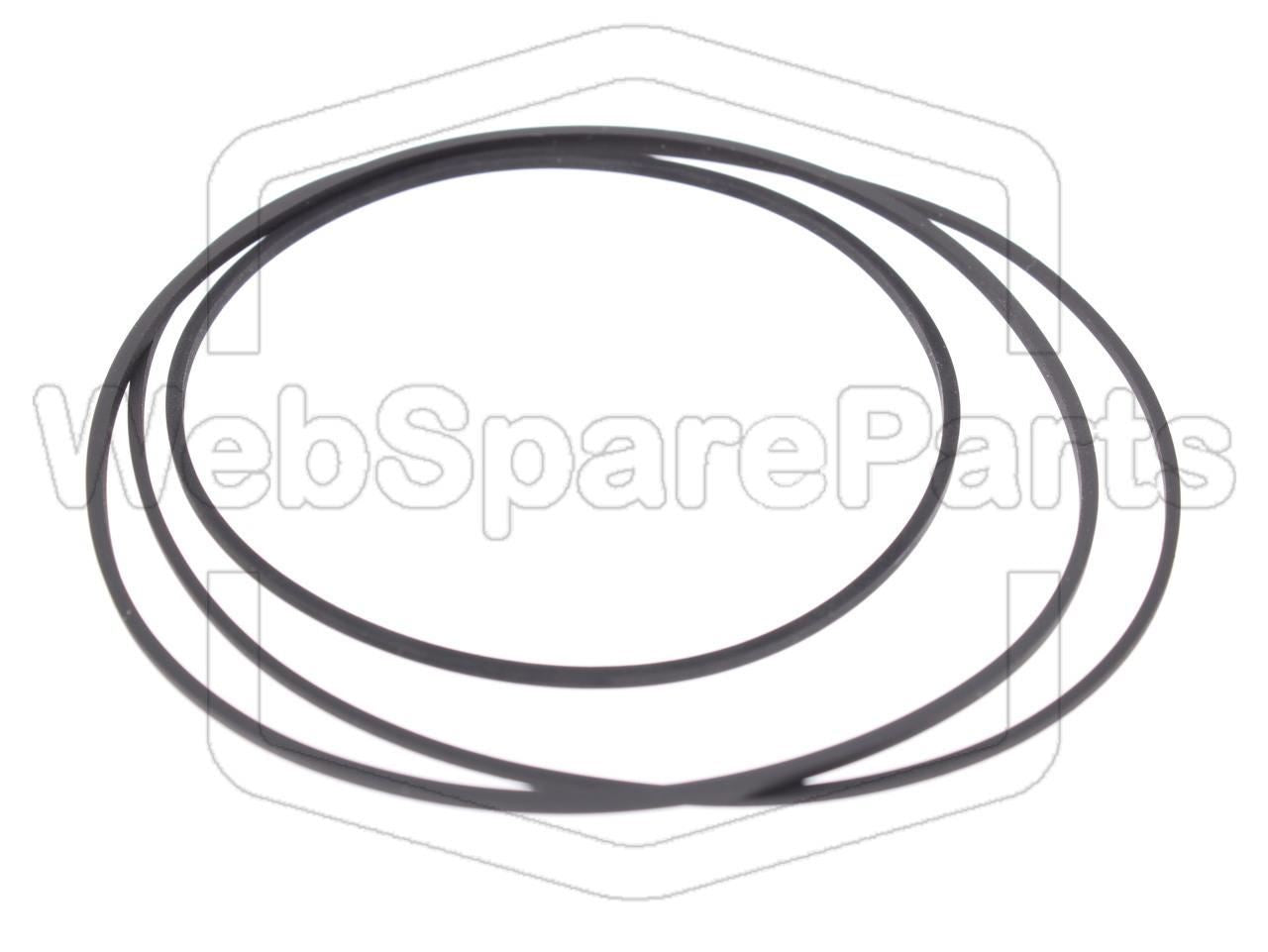 Kit cinghie ricambio per restaurazione piastra cassette vintage Philips F-6233