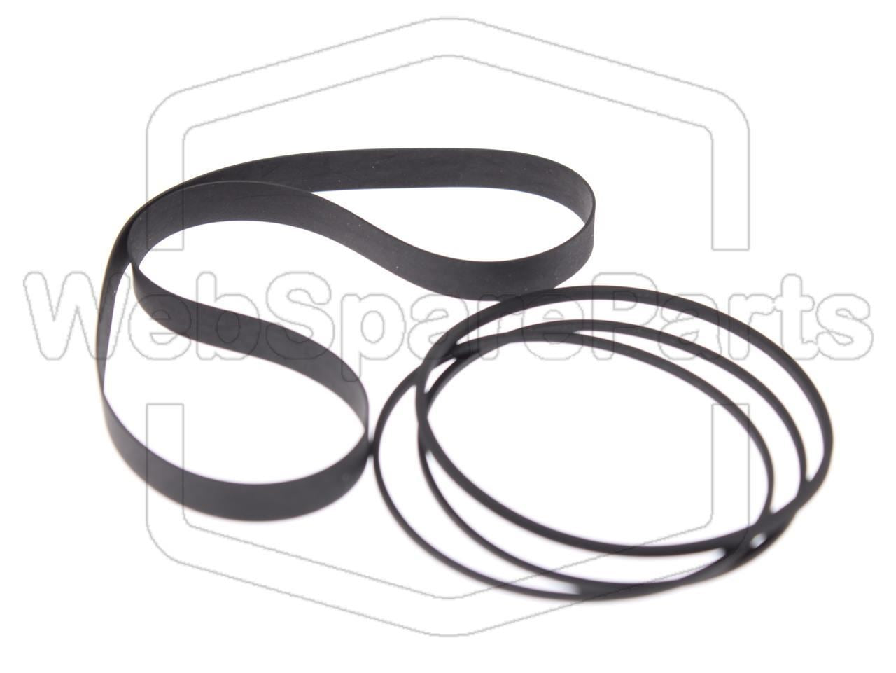 Kit cinghie per piastra a cassette stereo Kenwood KX-440(G)