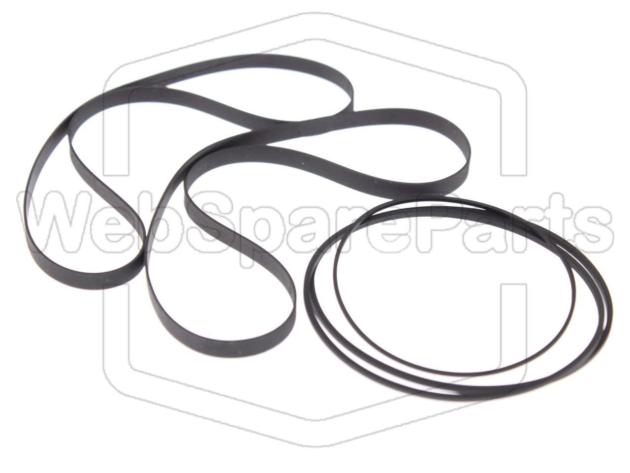 Kit cinghie ricambio per doppia piastra cassette Kenwood AX-43