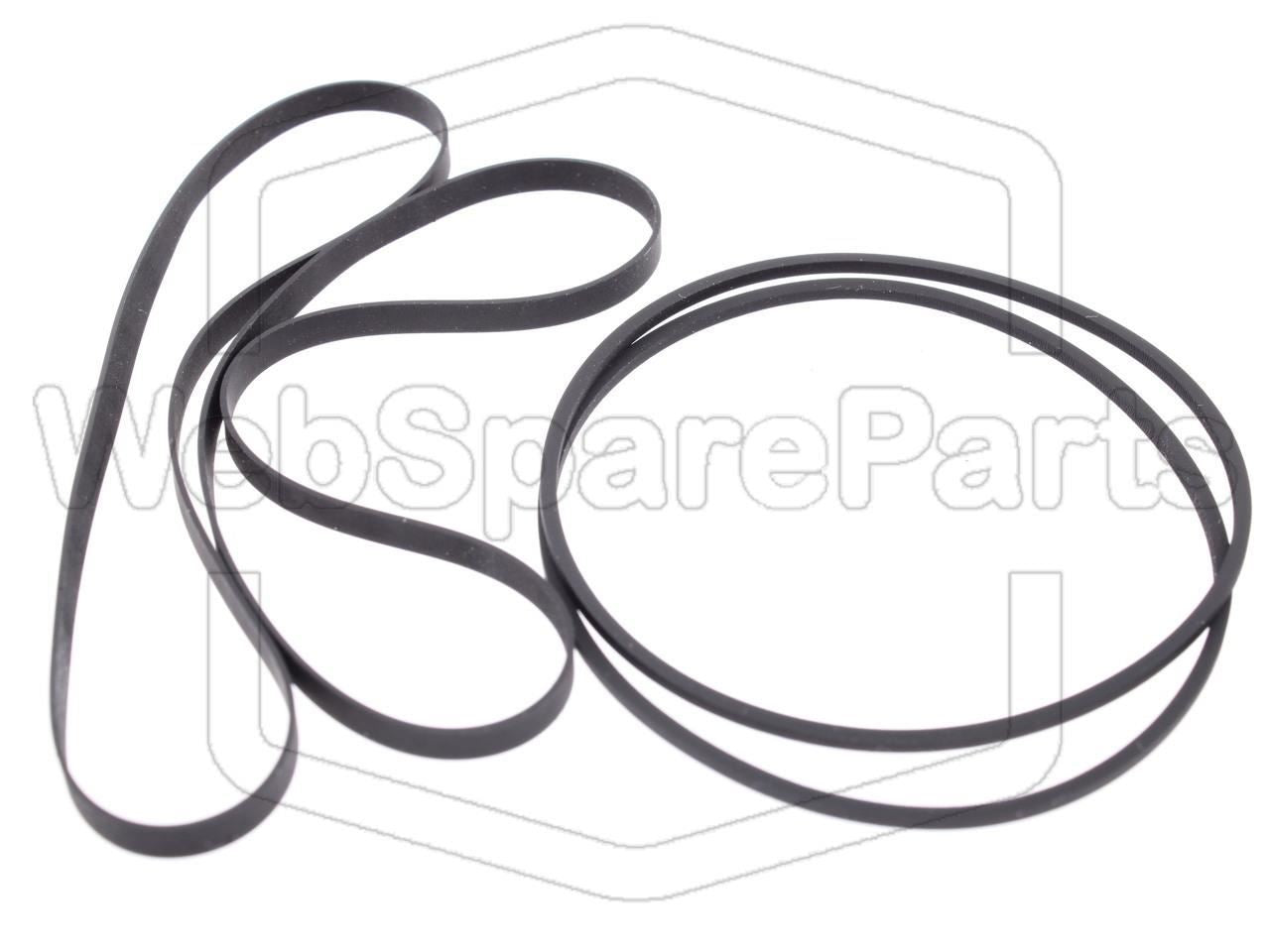 Kit cinghie ricambio per doppia piastra cassette Grundig CCF-21