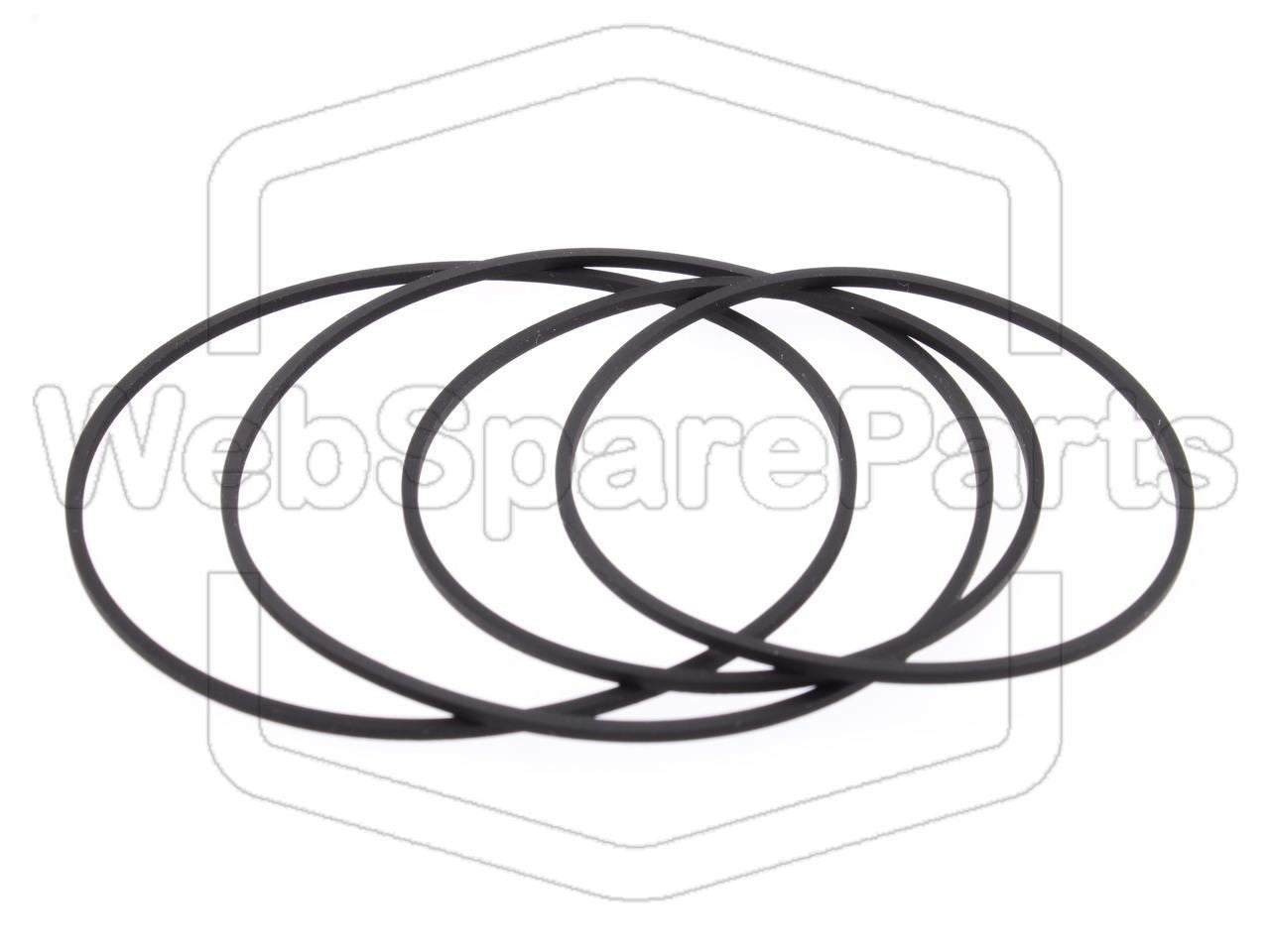 Kit cinghie ricambio per restaurazione piastra cassette vintage Sony HST-414